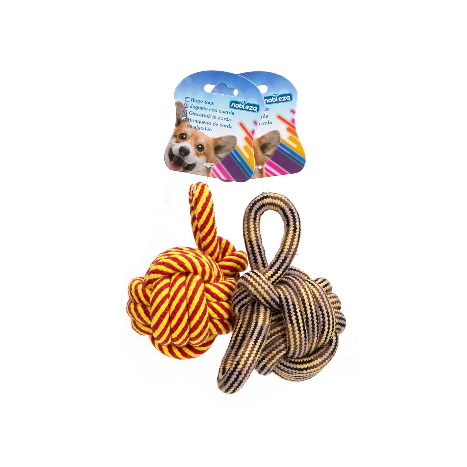 Cotton rope dog toy ball