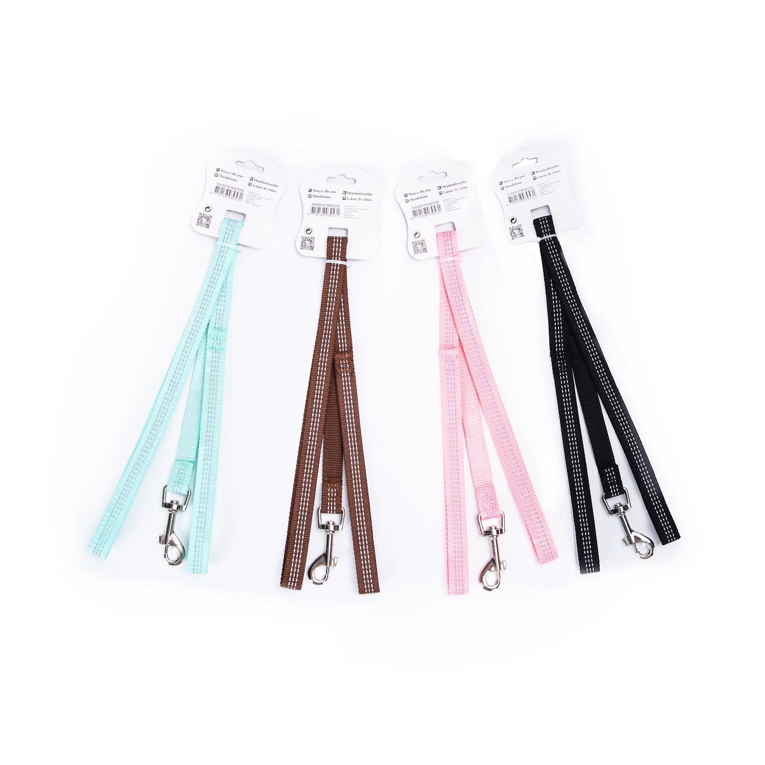 Imitation nylon reflective dog leash