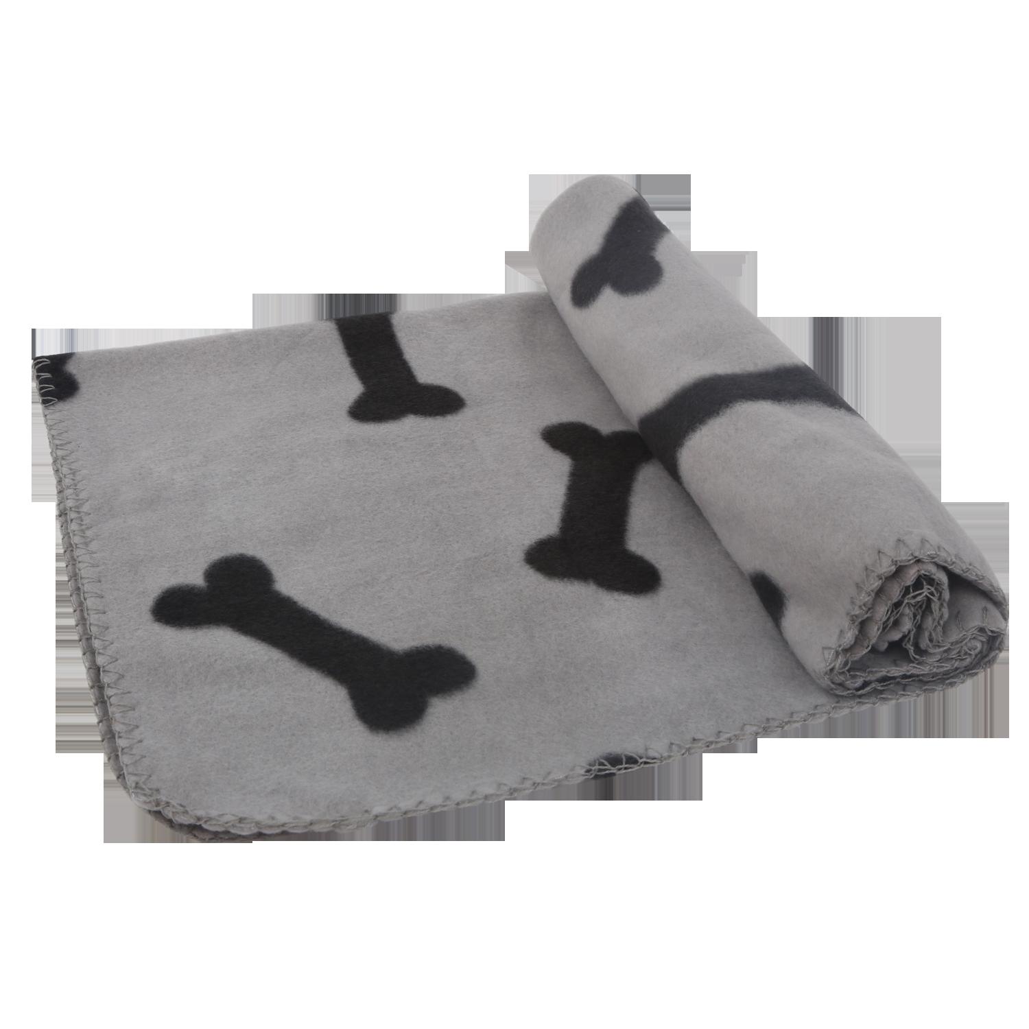 Bone printing series pet blanket