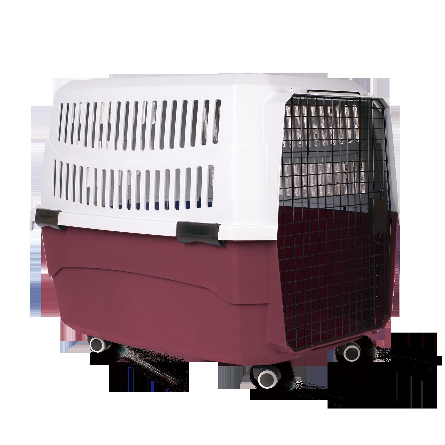 TRANSPORT CARRIER L81.3*W56*H58.5CM GREY&RED (XL)