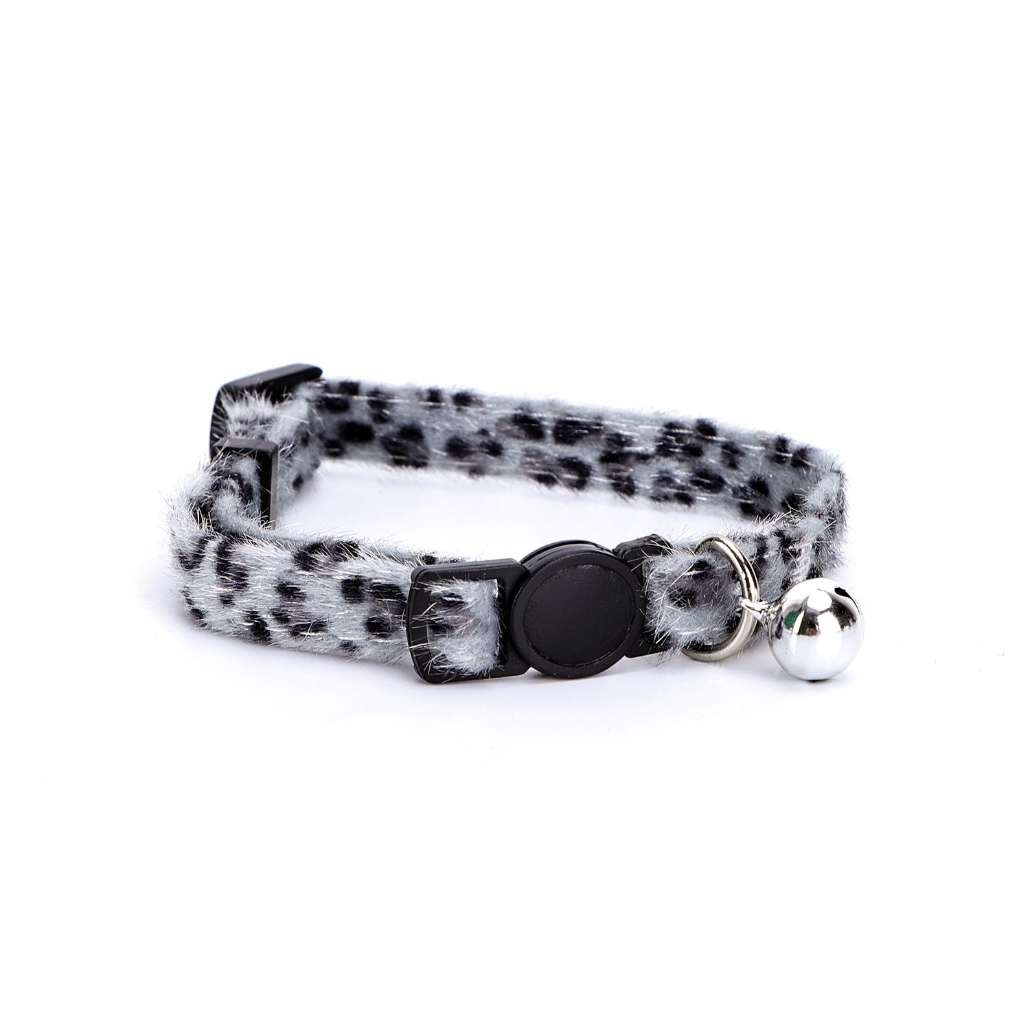 CAT COLLAR W1.0*L20-30CM LEOPARD