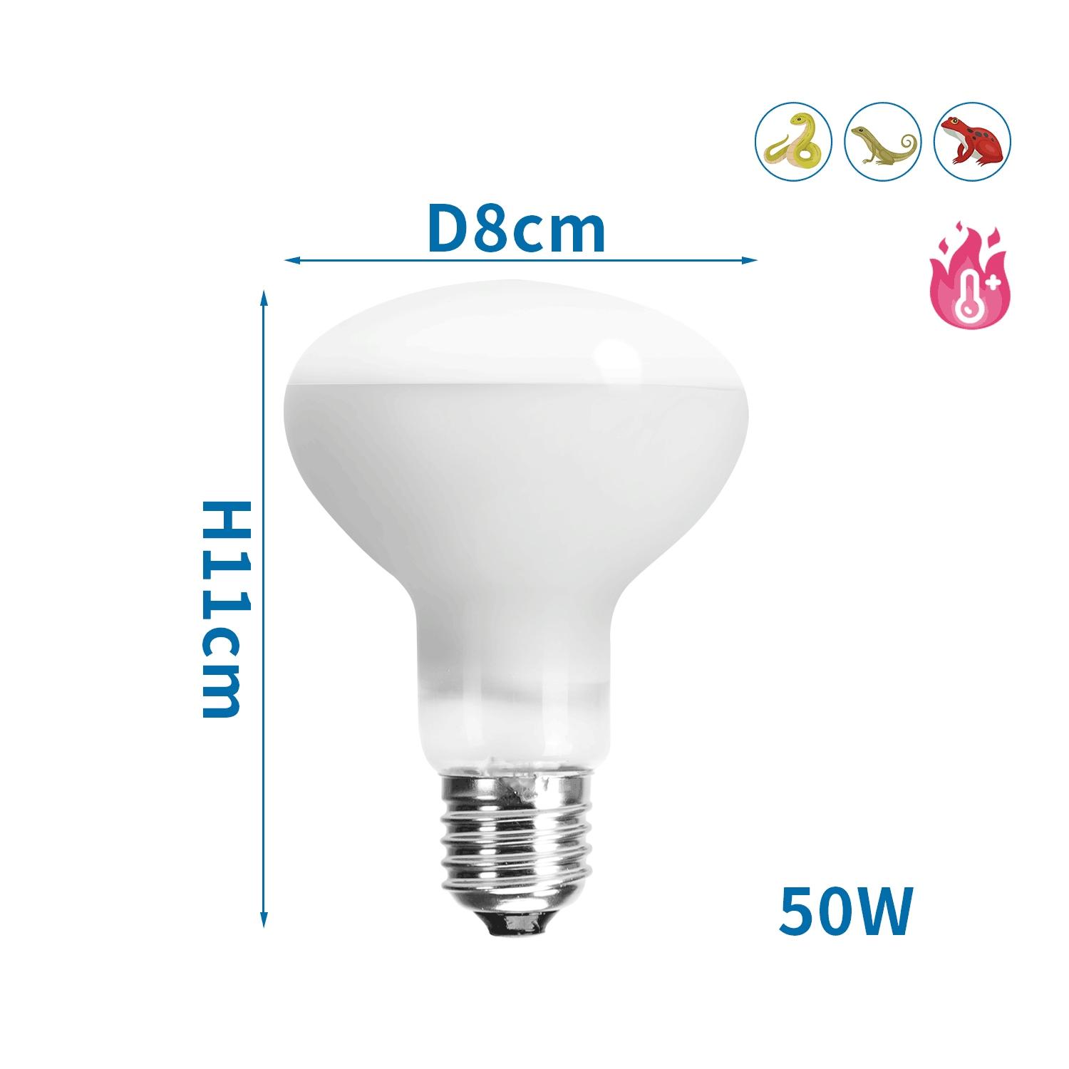 Lampa grzewcza dla małych zwierząt 50W