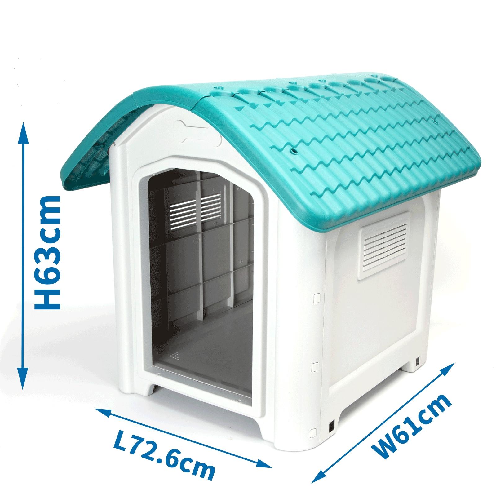 DOG VILLA  L72.6*W61*H63CM GREEN