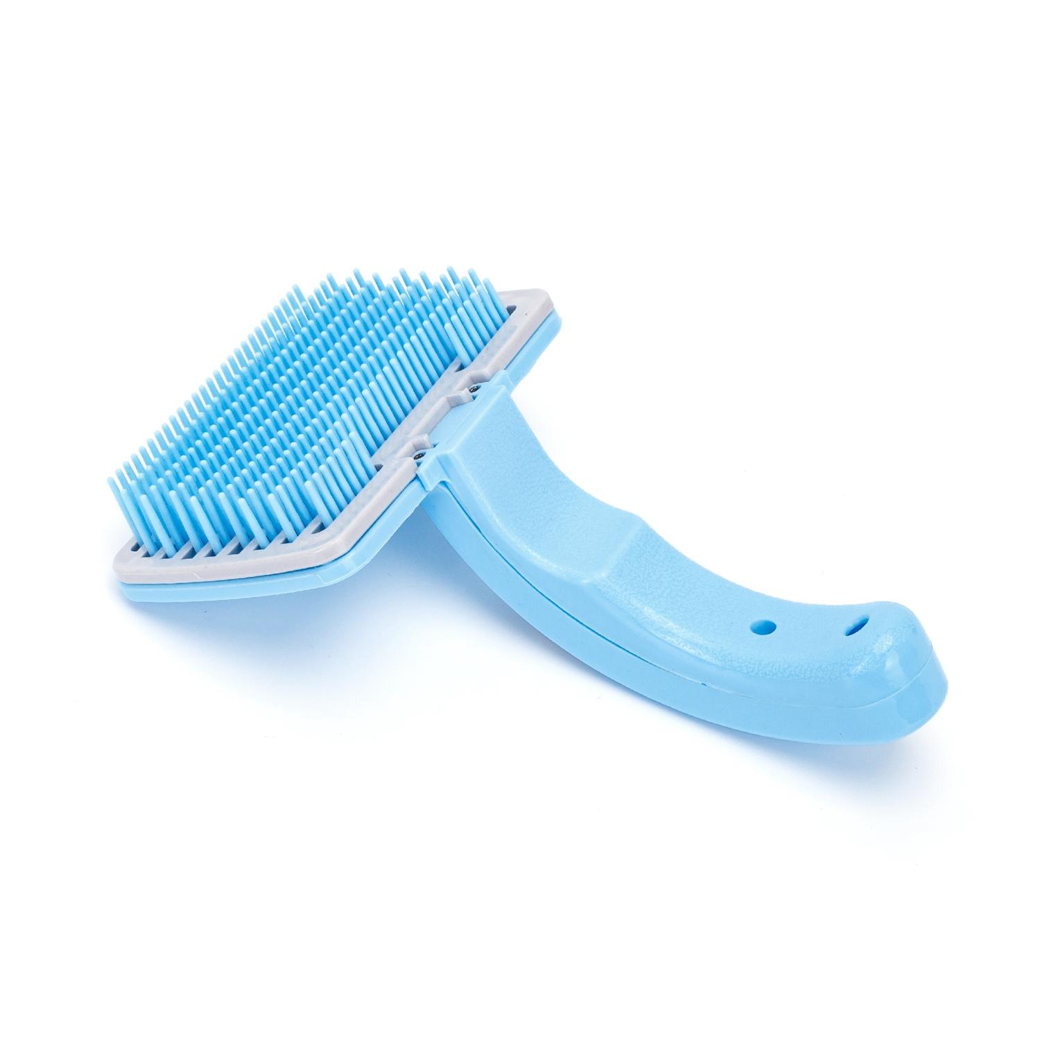 Pet grooming brush