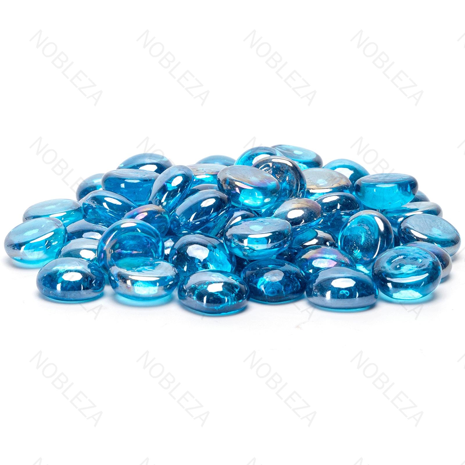 Flat Glass Bead
Blue 1.7~2cm