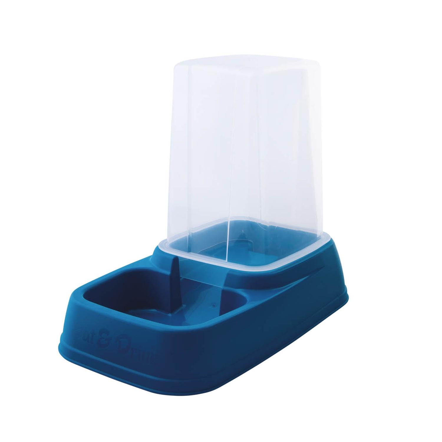 Anti-slip food & water pet feeder