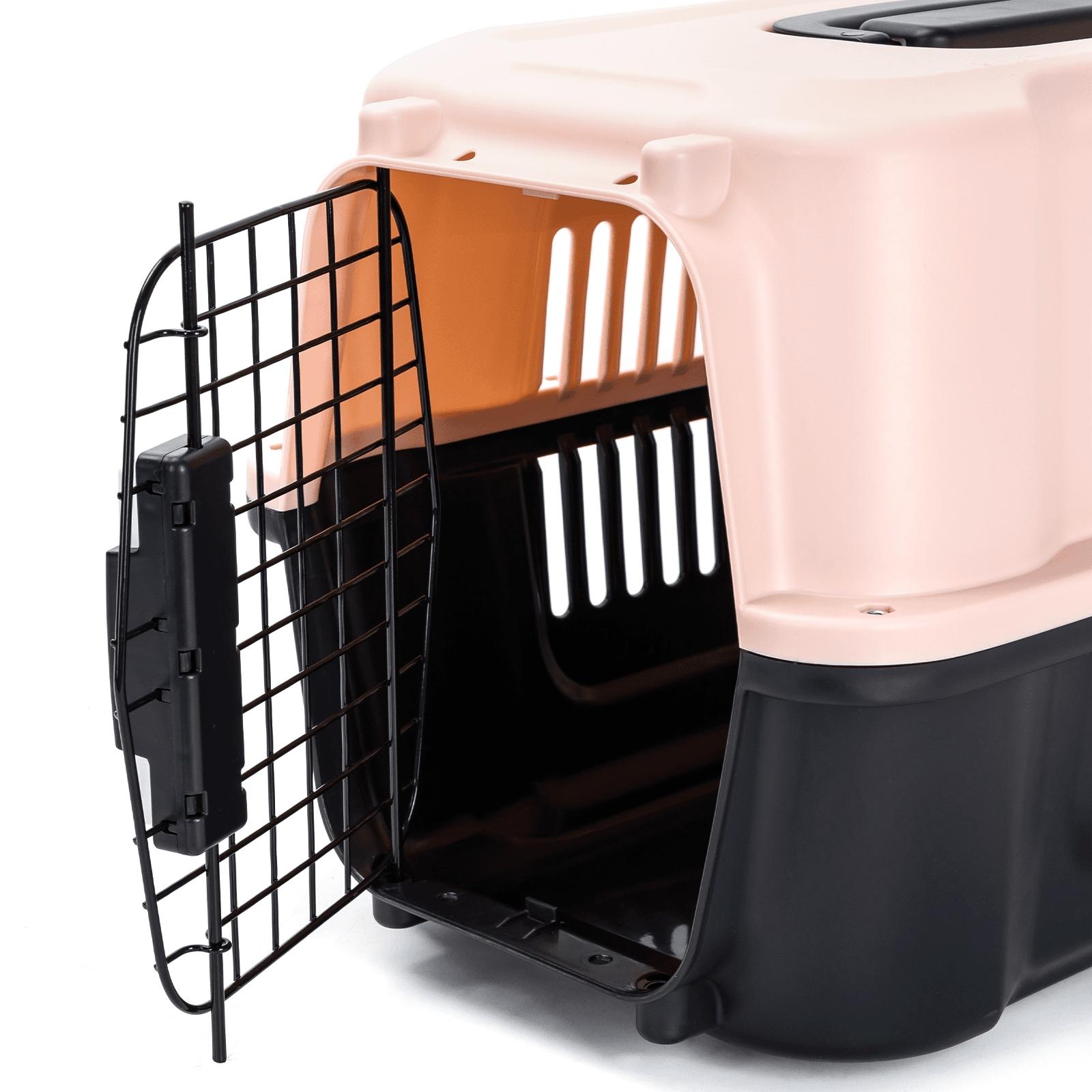 Color-blocked airline pet carrier