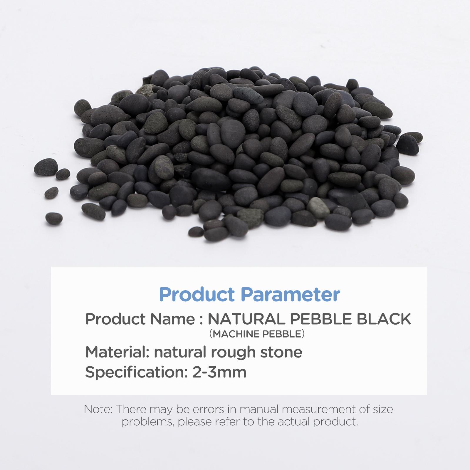 Natural black gravel