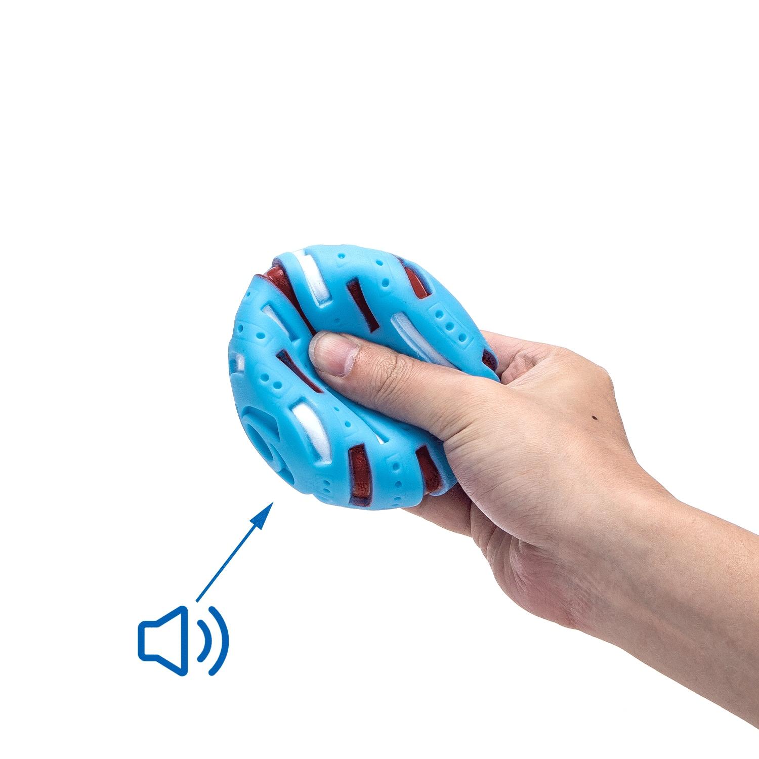 Vinyl Ball-Shaped Dog Squeaky Toy