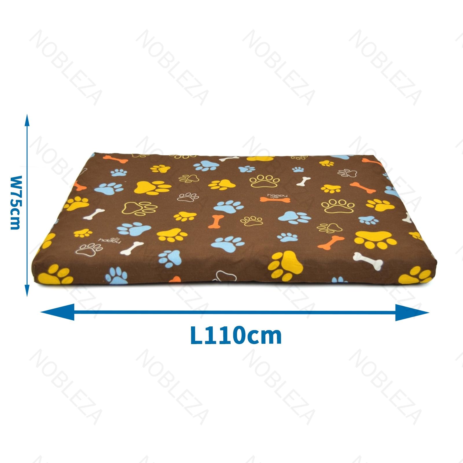 PET COMPRESSIBLE SPONGE CUSHION L110*W75*5CM 10 COLOR MIX