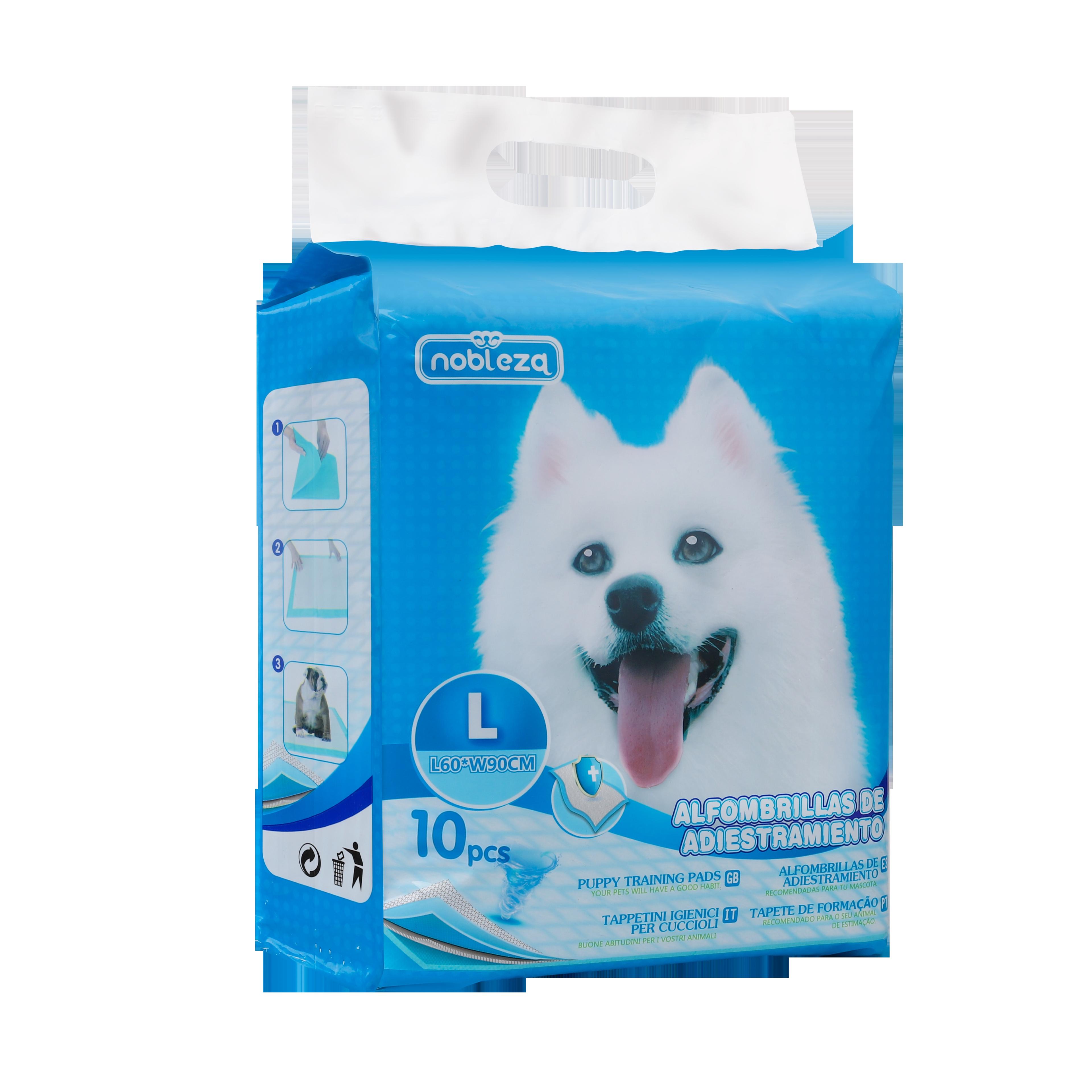 PET PAD L60*W90CM WHITE&BLUE 10PCS/BAG（OFFLINE)