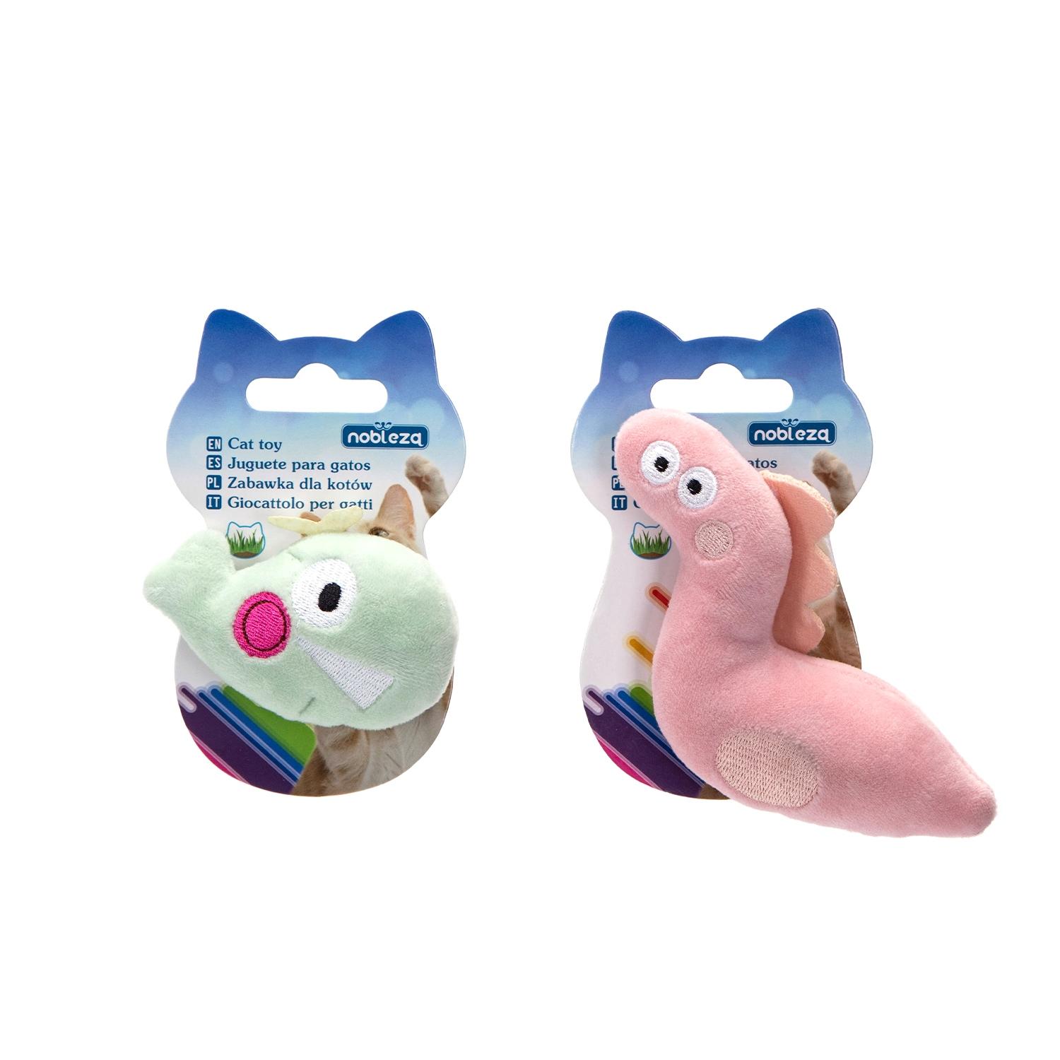 Cat Toy(Pink Dinosaur & Whale)