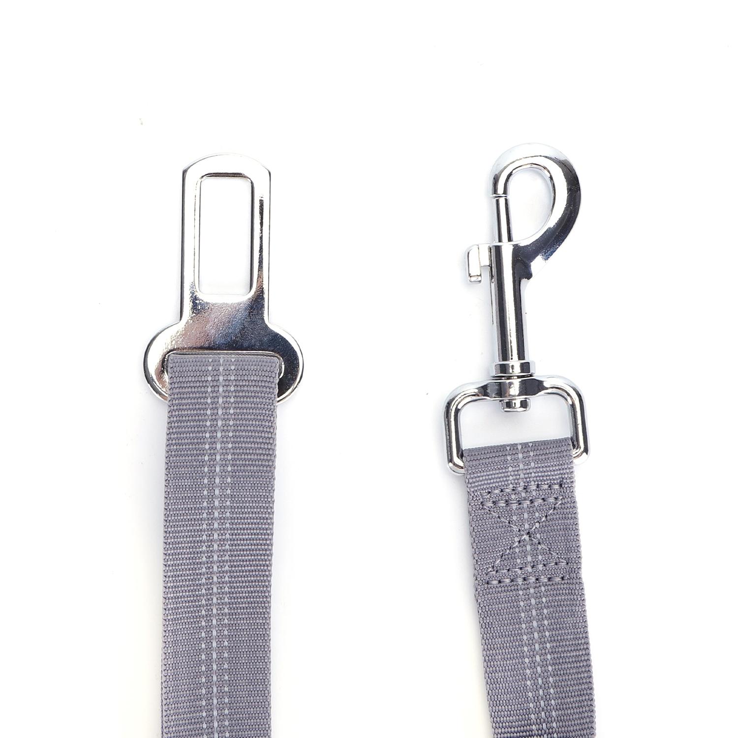 SEAT BELT W2.5*L50-70CM BLACK/GRAY/BLUE