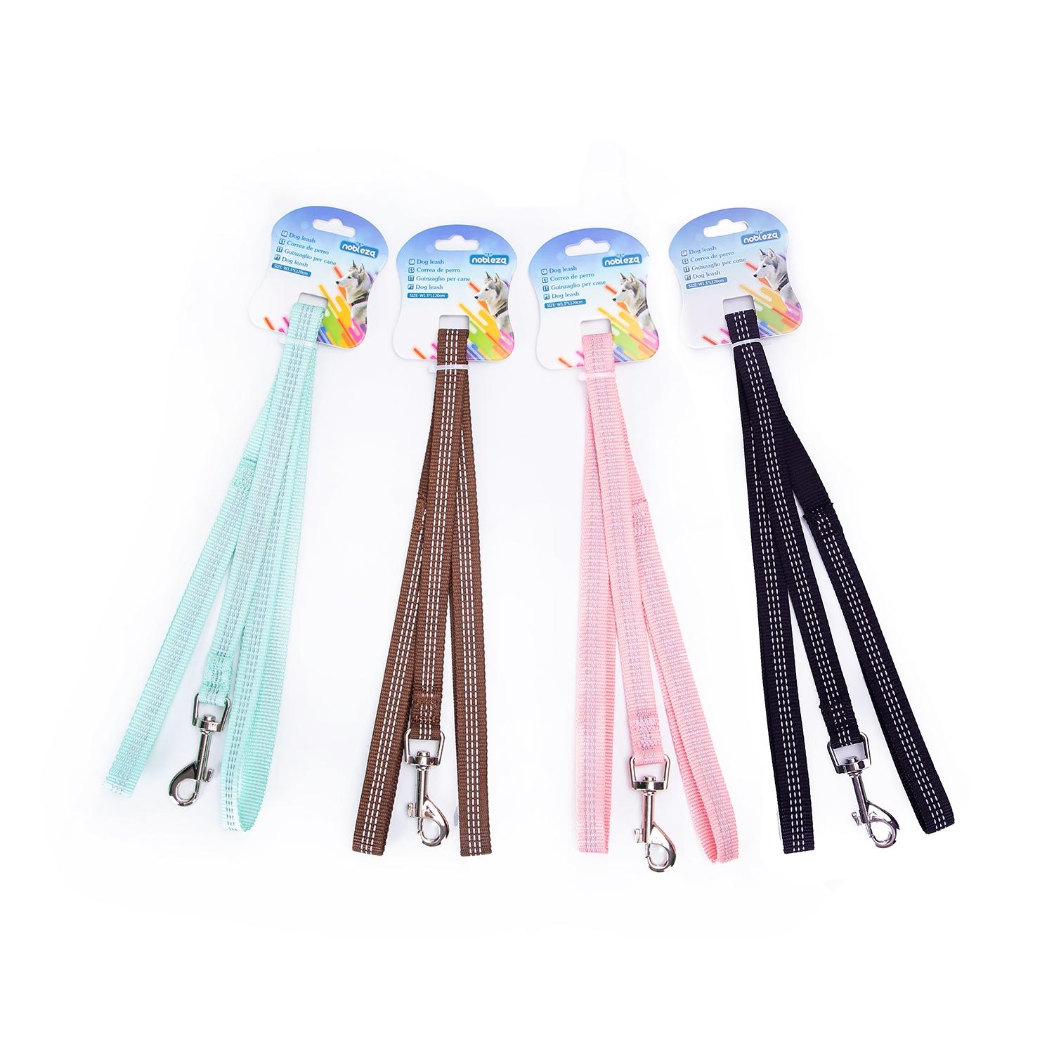 Imitation nylon reflective dog leash