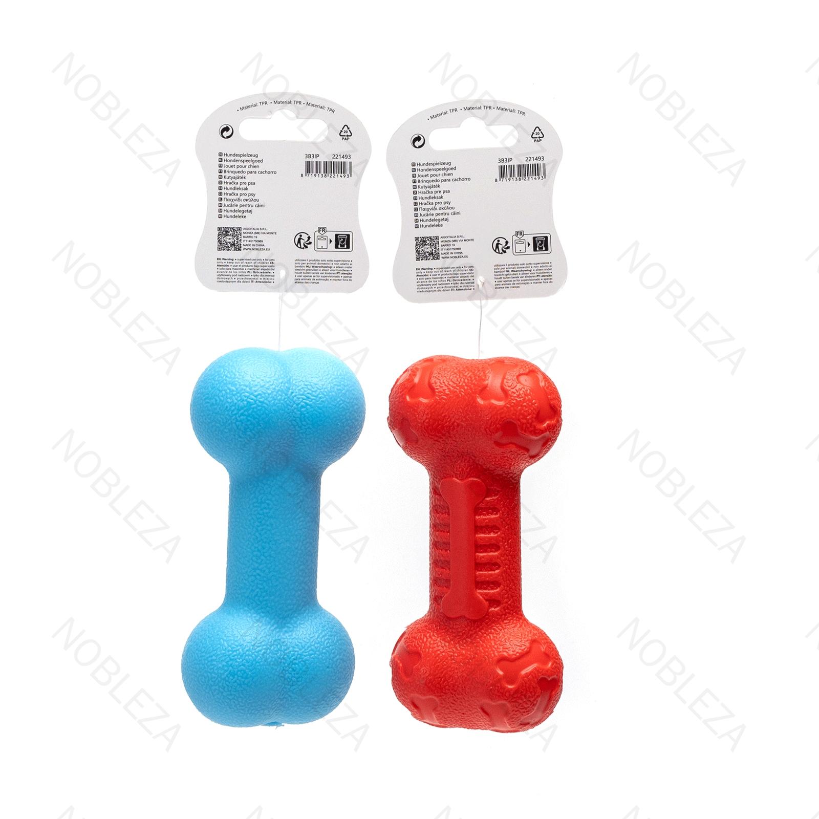 TPR PET TOY L15*W7*H4CM/
L15*W7.2*H4.3CM  BLUE/RED