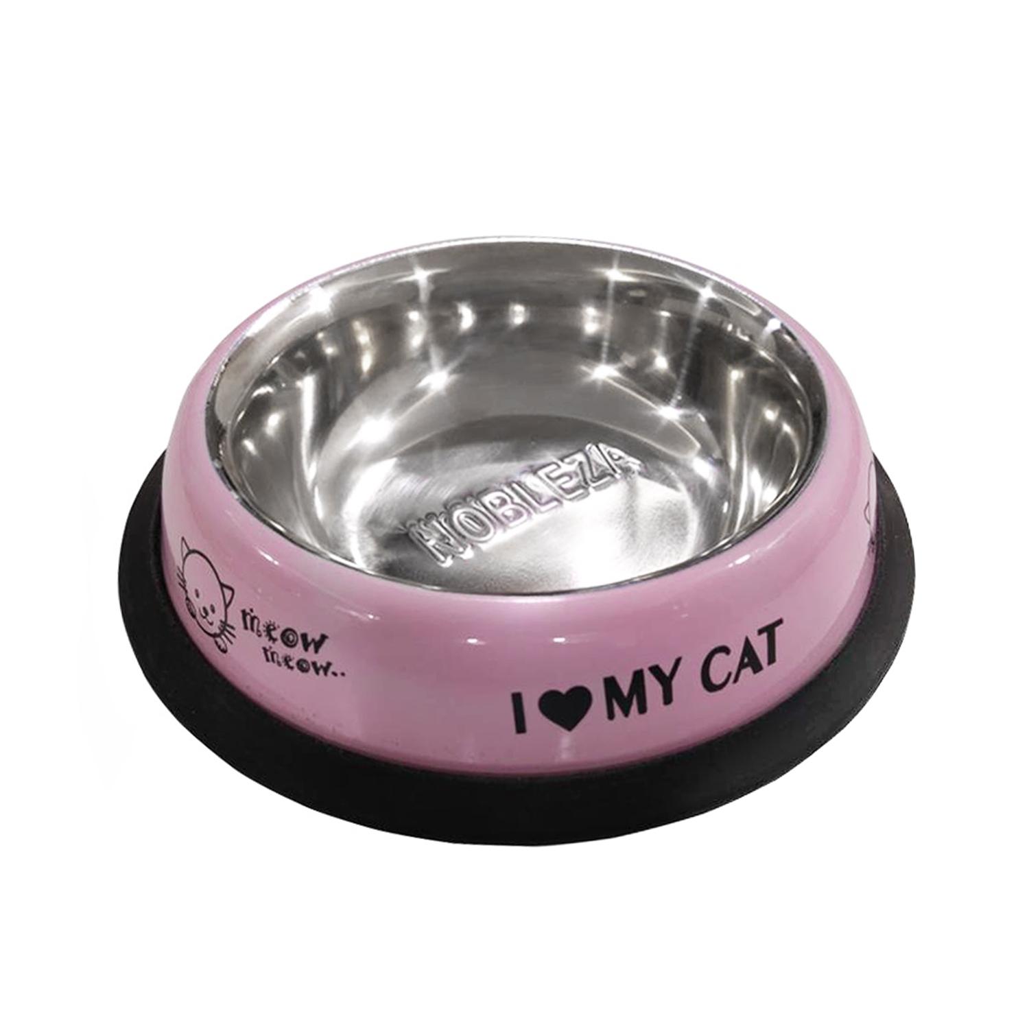 Anti-slip plain pet bowl