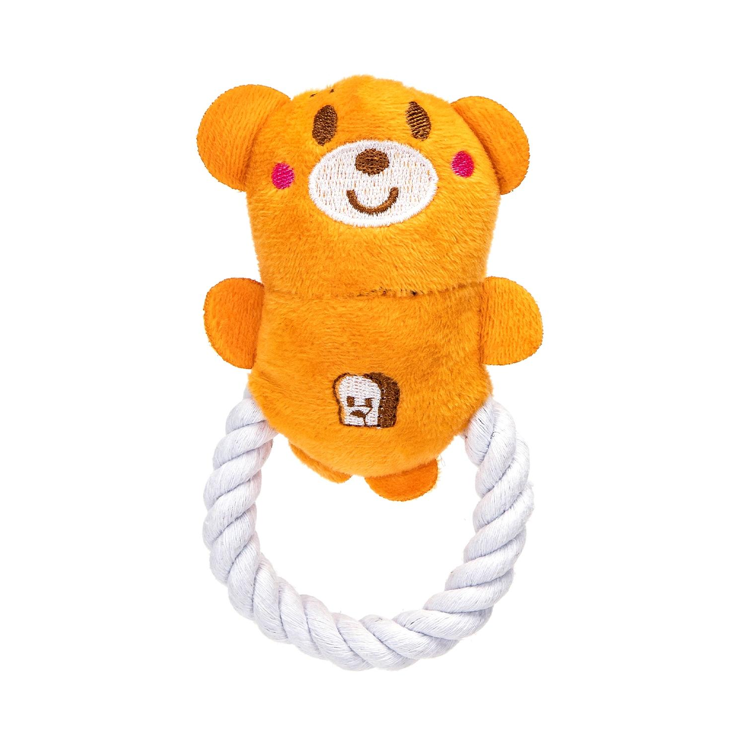 Dog squeaky rope toy animals