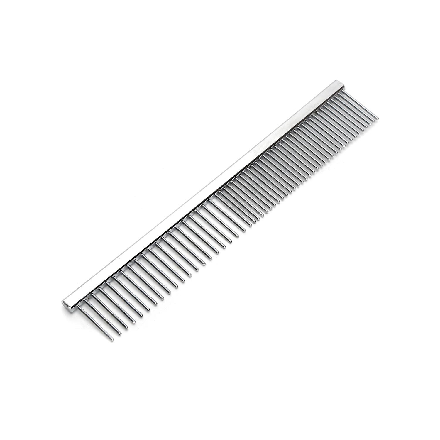 Dual use pet steel comb