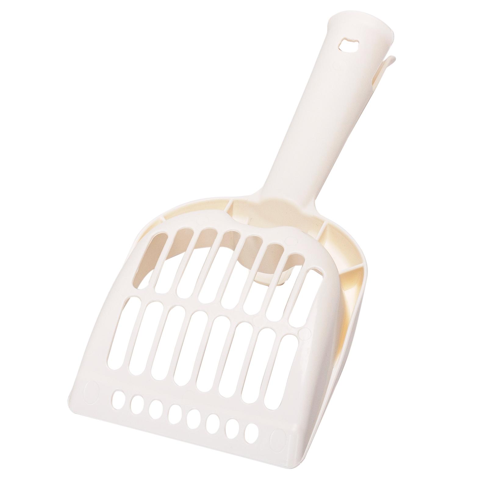 CAT LITTER SCOOP L26*W11.6*H3.5CM WHITE