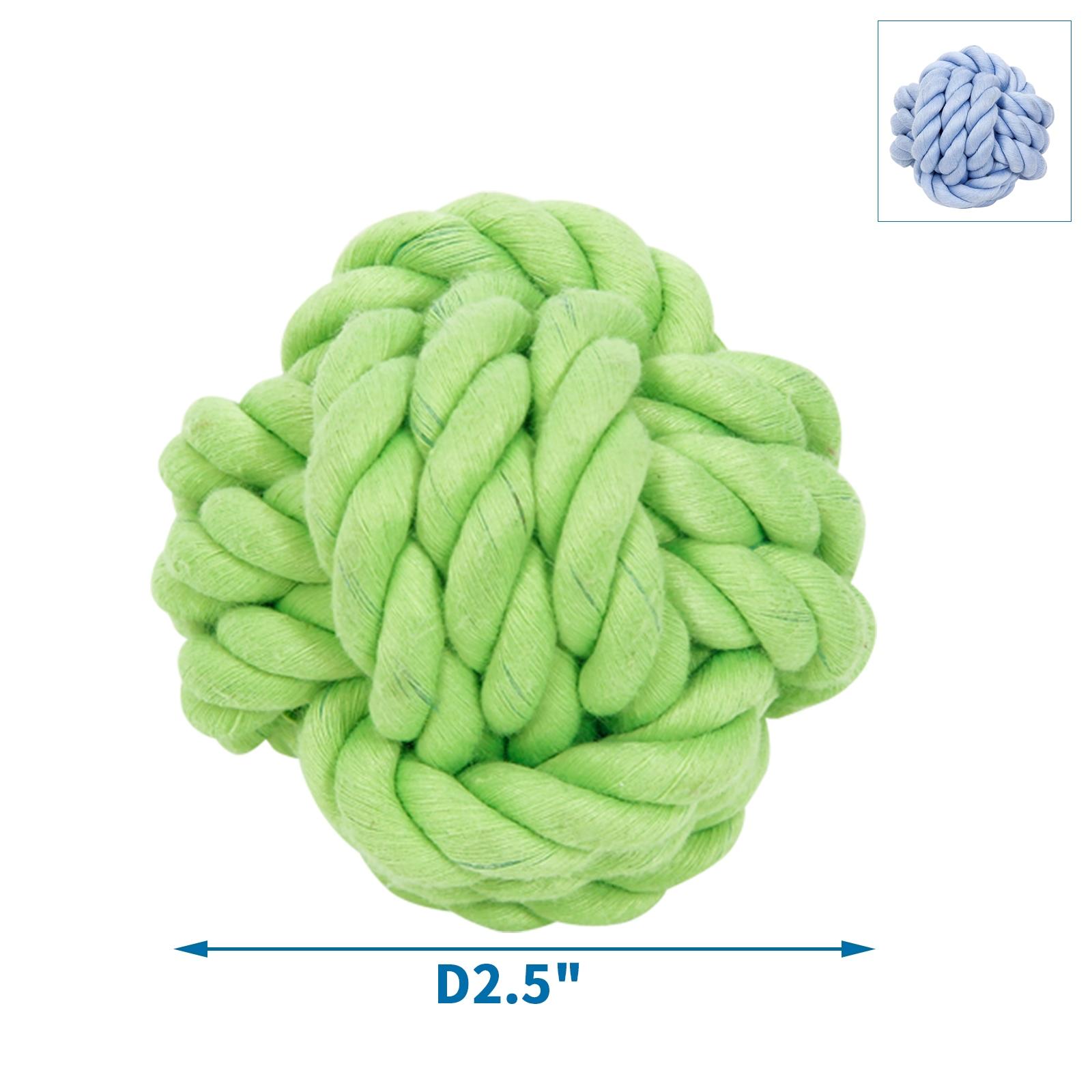 Cotton rope ball