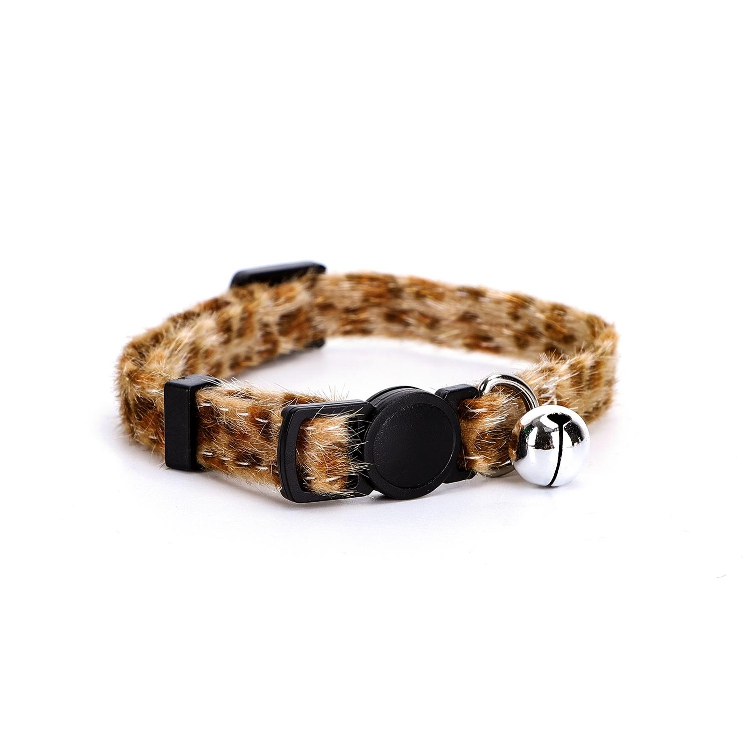 CAT COLLAR W1.0*L20-30CM LEOPARD