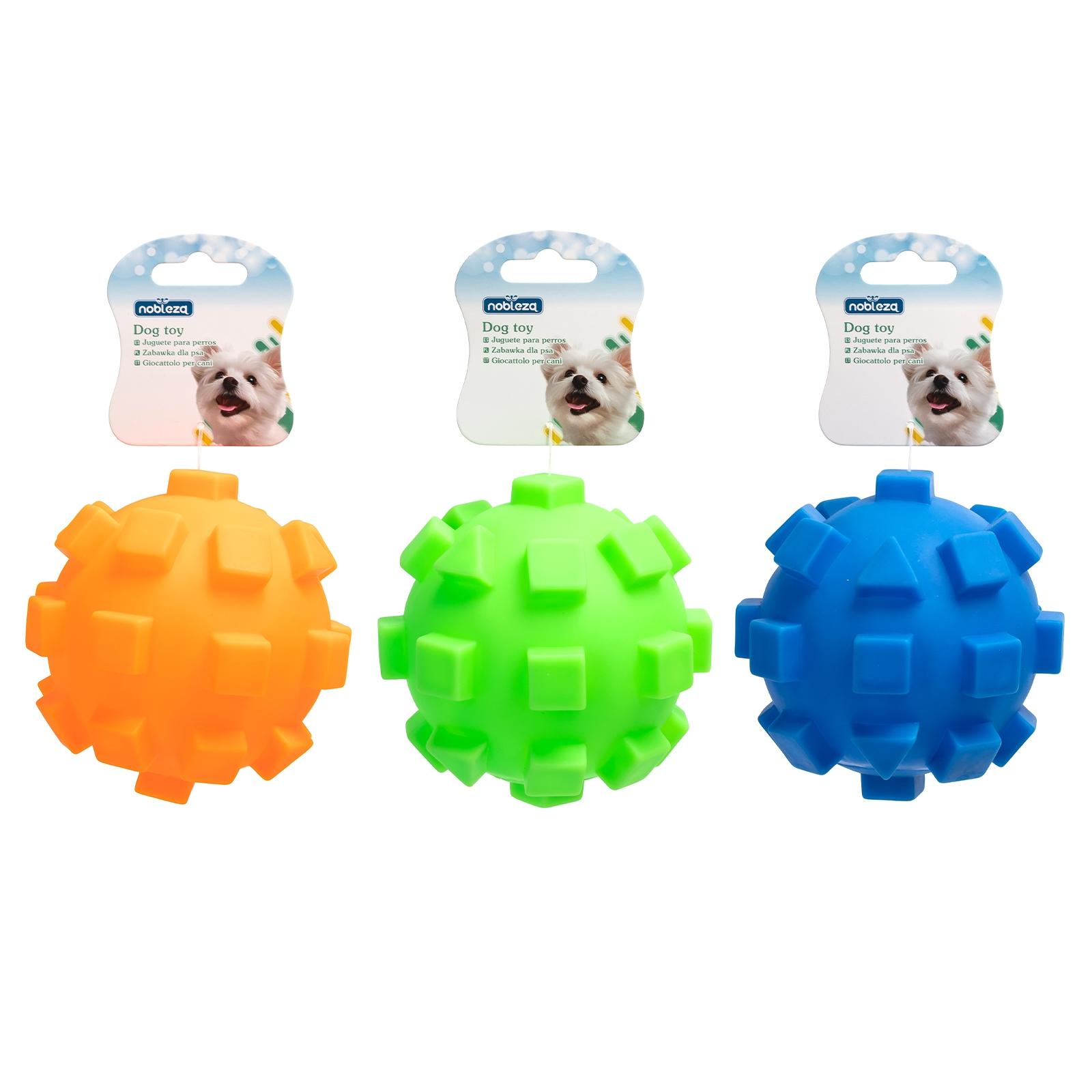 Ball-shaped dog toy