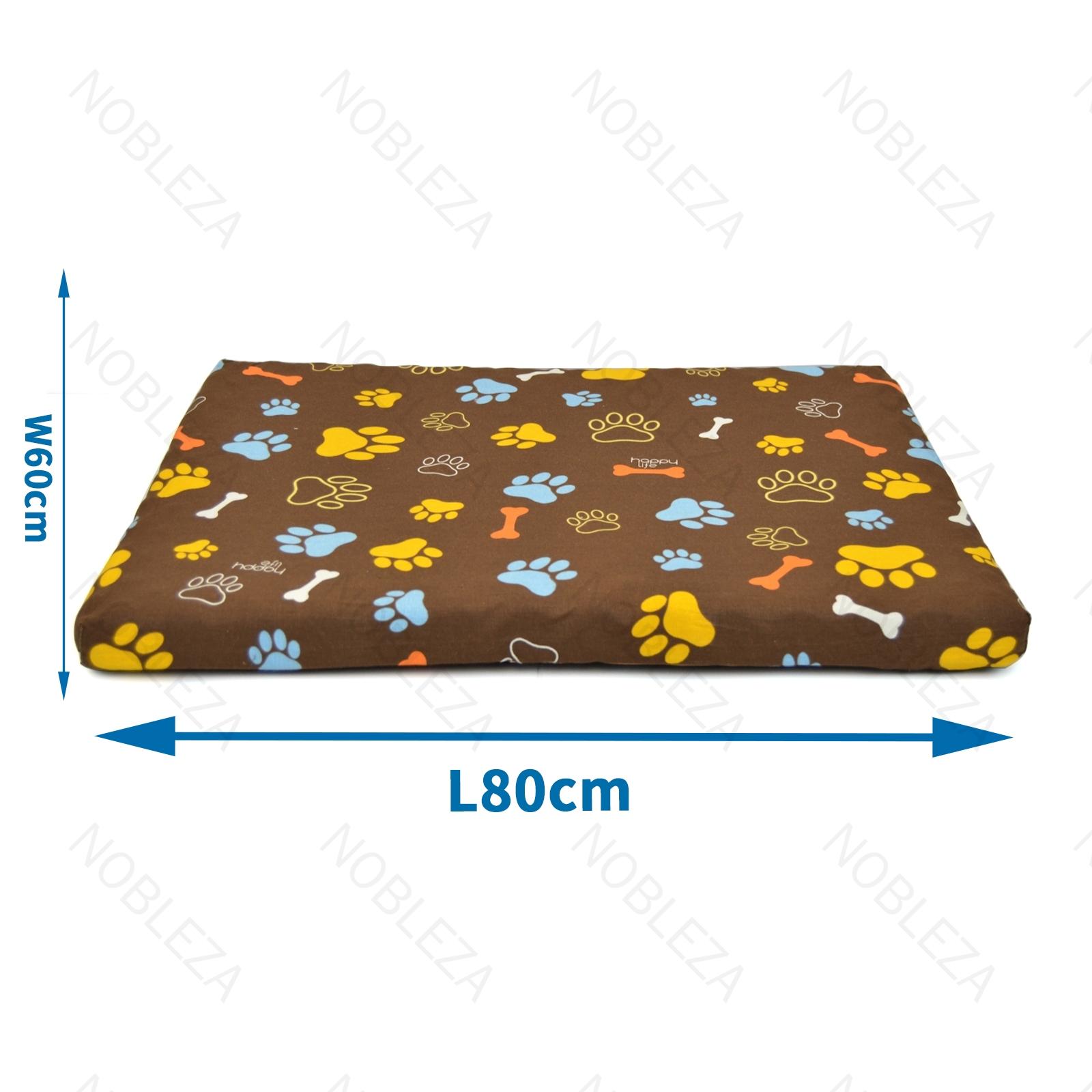 PET COMPRESSIBLE SPONGE CUSHION L80*W60*5CM 10 COLOR MIX