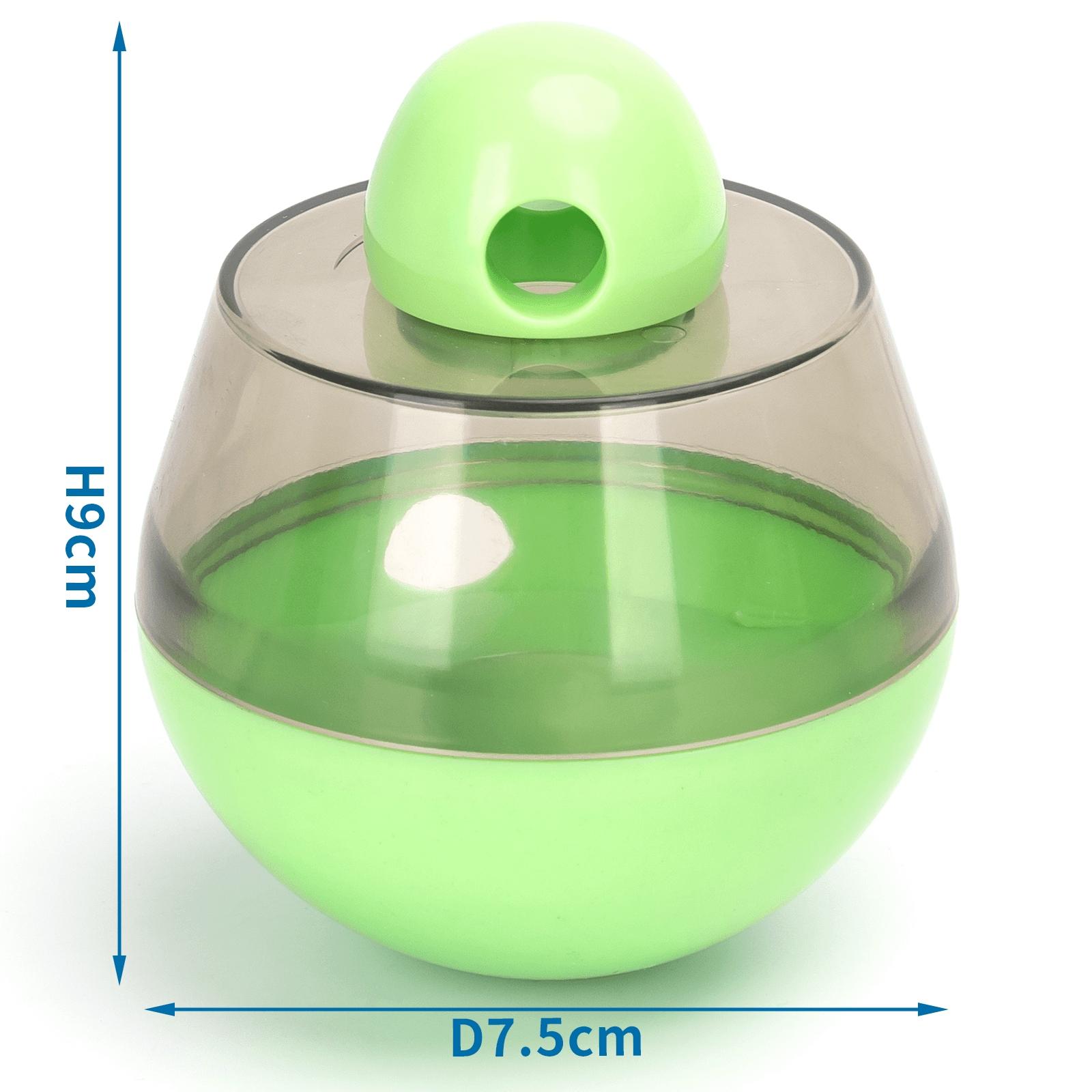 TUMBLER LEAKY FOOD BALL  L7.5*W7.5*H9CM  BLUE/GREEN