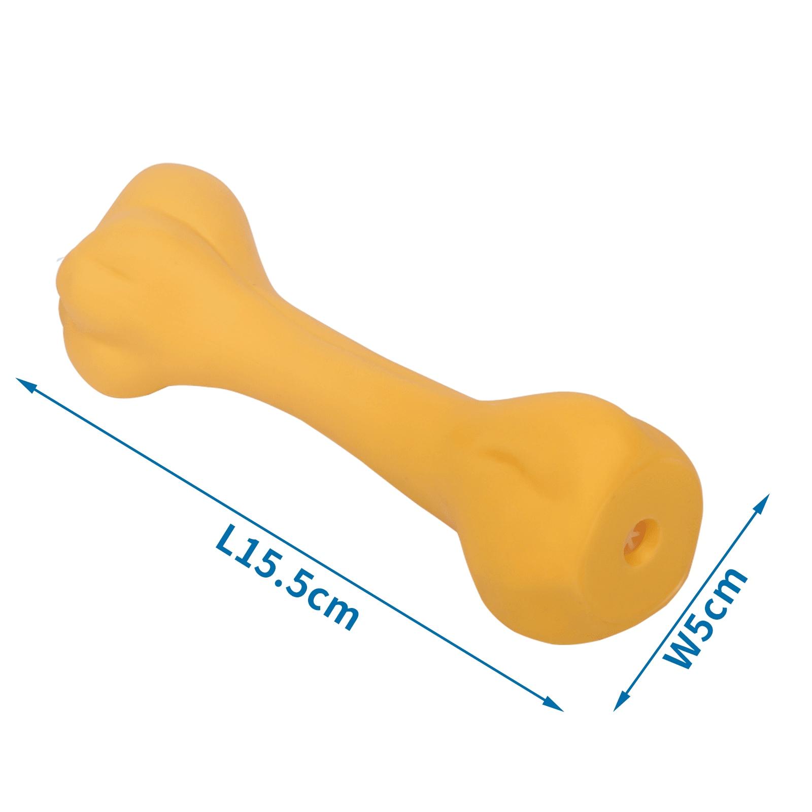 Bone-Shaped Dog Squeaky Toy