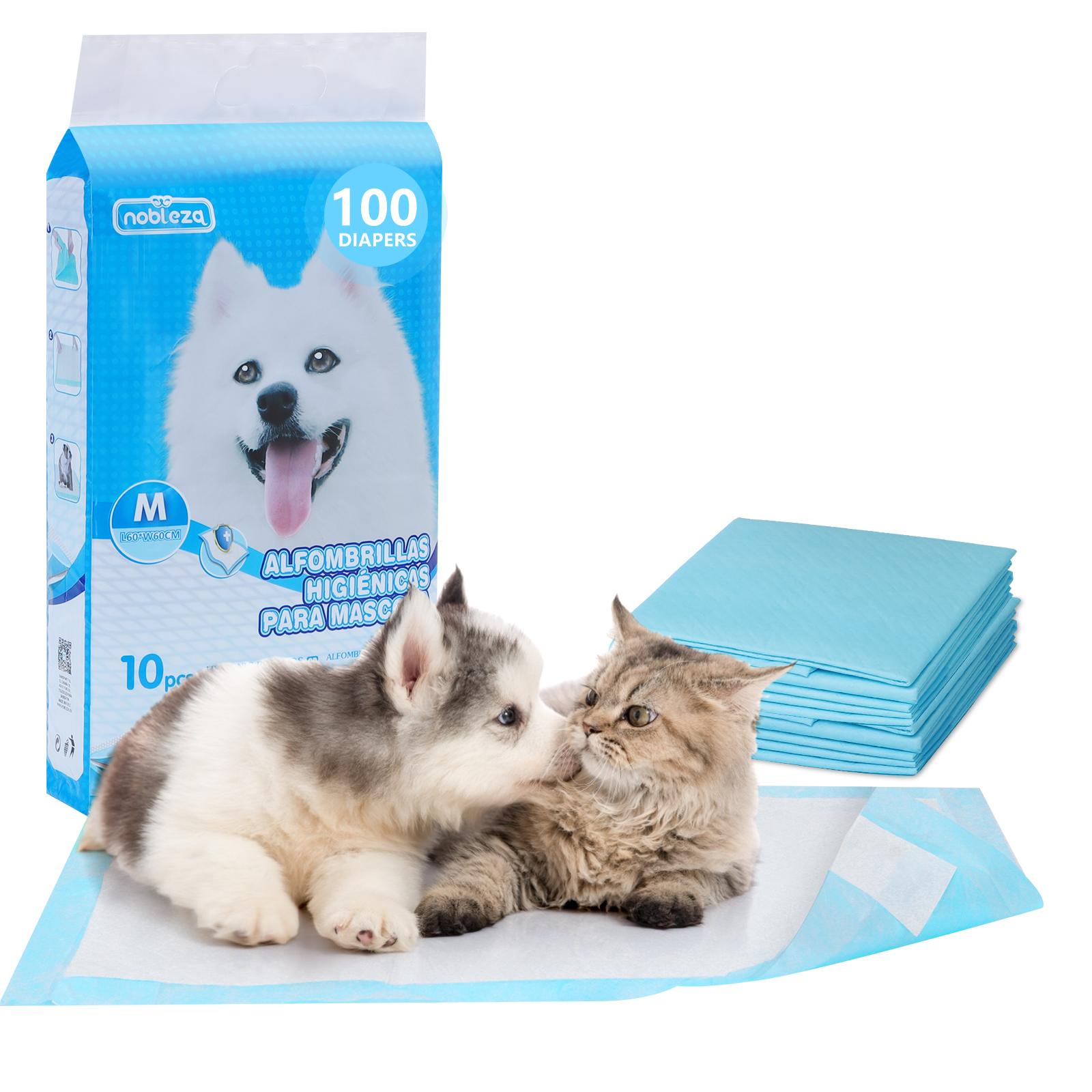 PET PAD WITH ADHESIVE TAPE STICKERS L60*W60CM WHITE&BLUE 10PCS/BAG（OFFLINE）