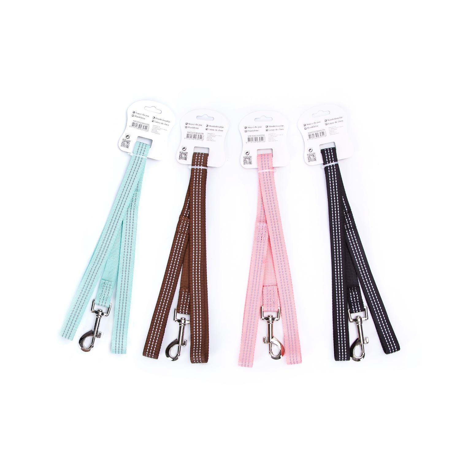 Imitation nylon reflective dog leash