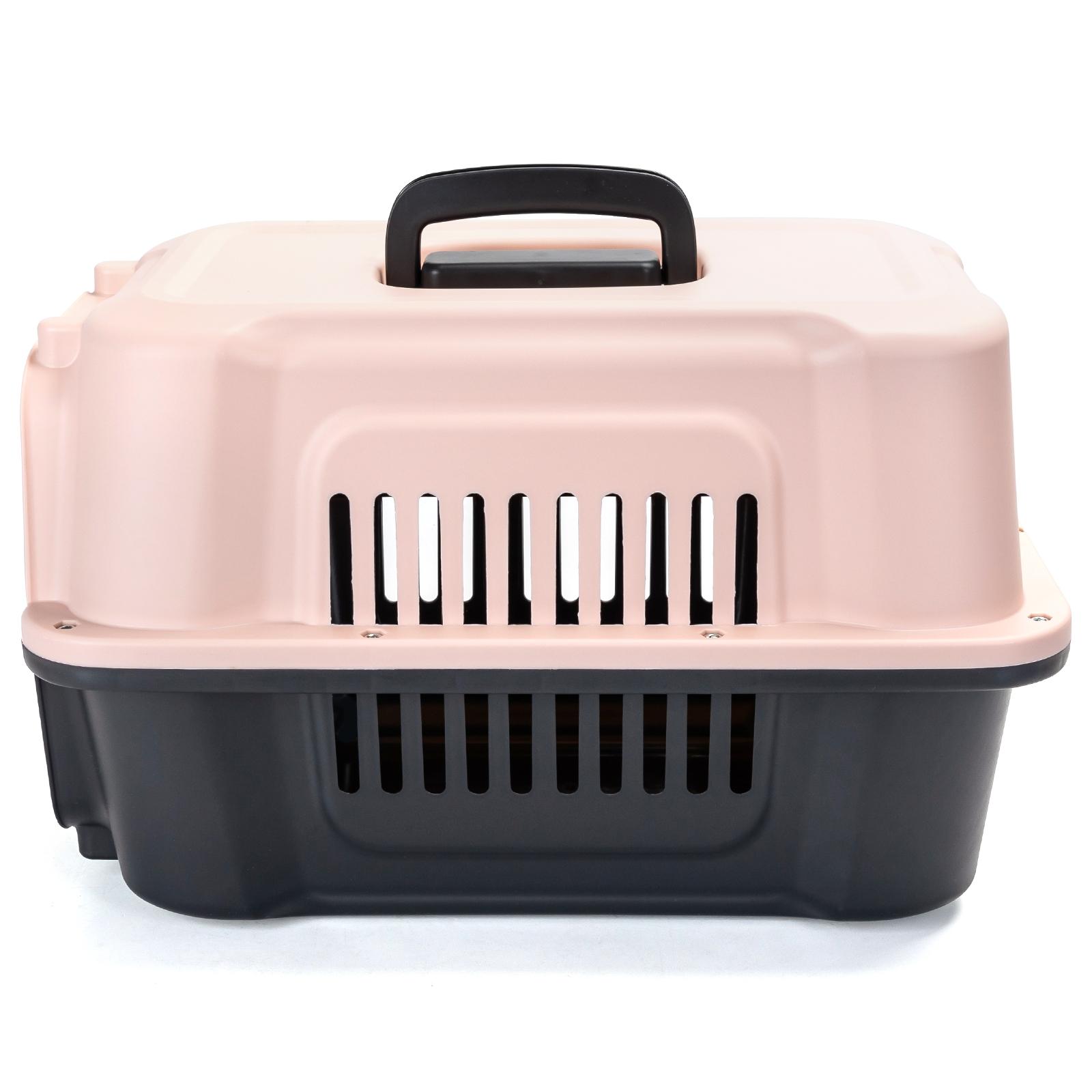 Color-blocked airline pet carrier