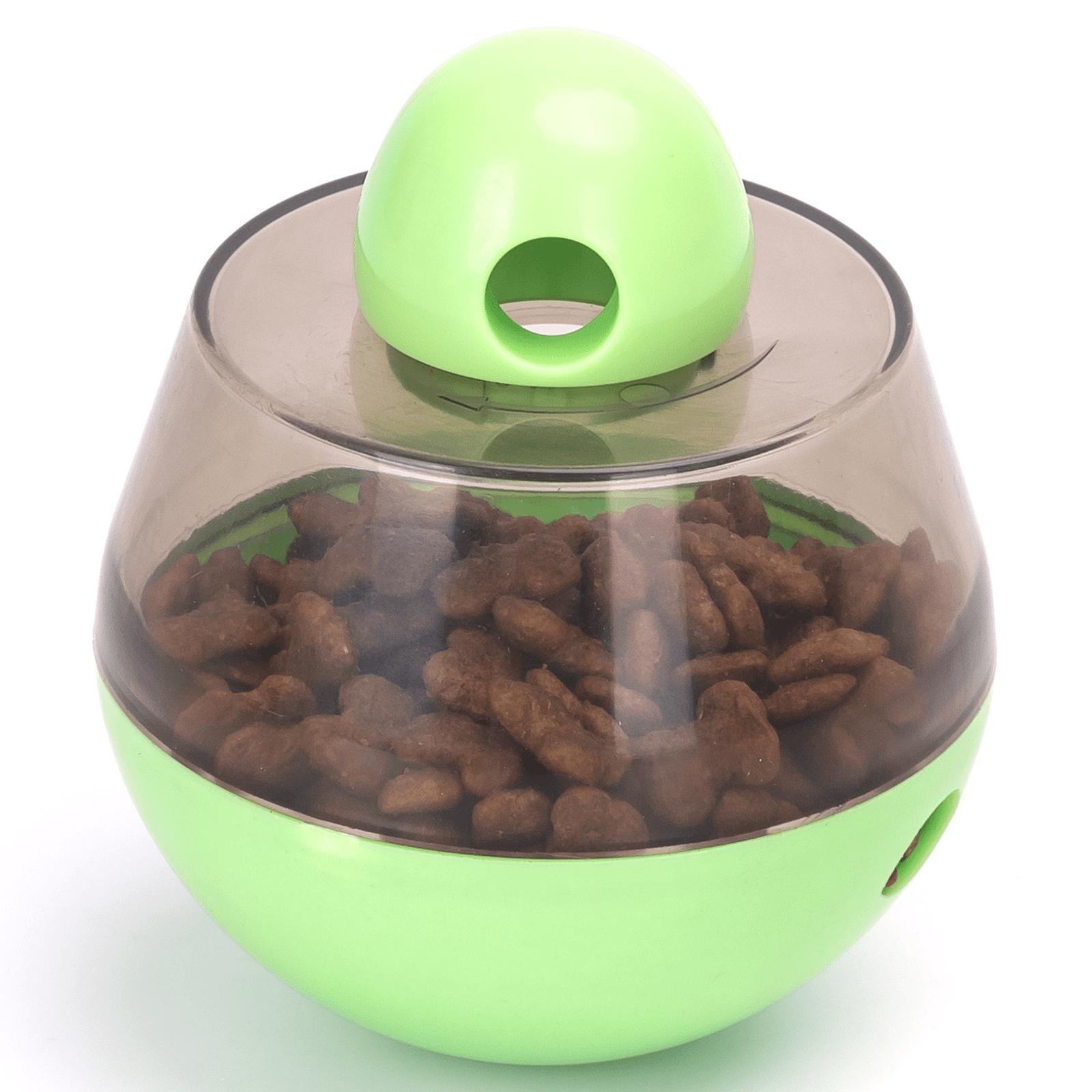 TUMBLER LEAKY FOOD BALL  L7.5*W7.5*H9CM  BLUE/GREEN