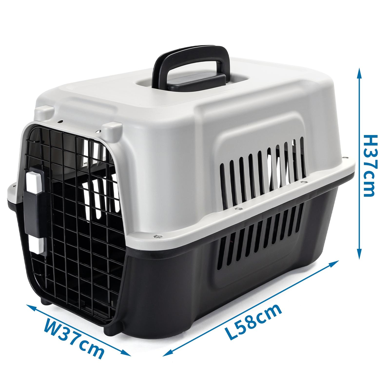 Color-blocked airline pet carrier