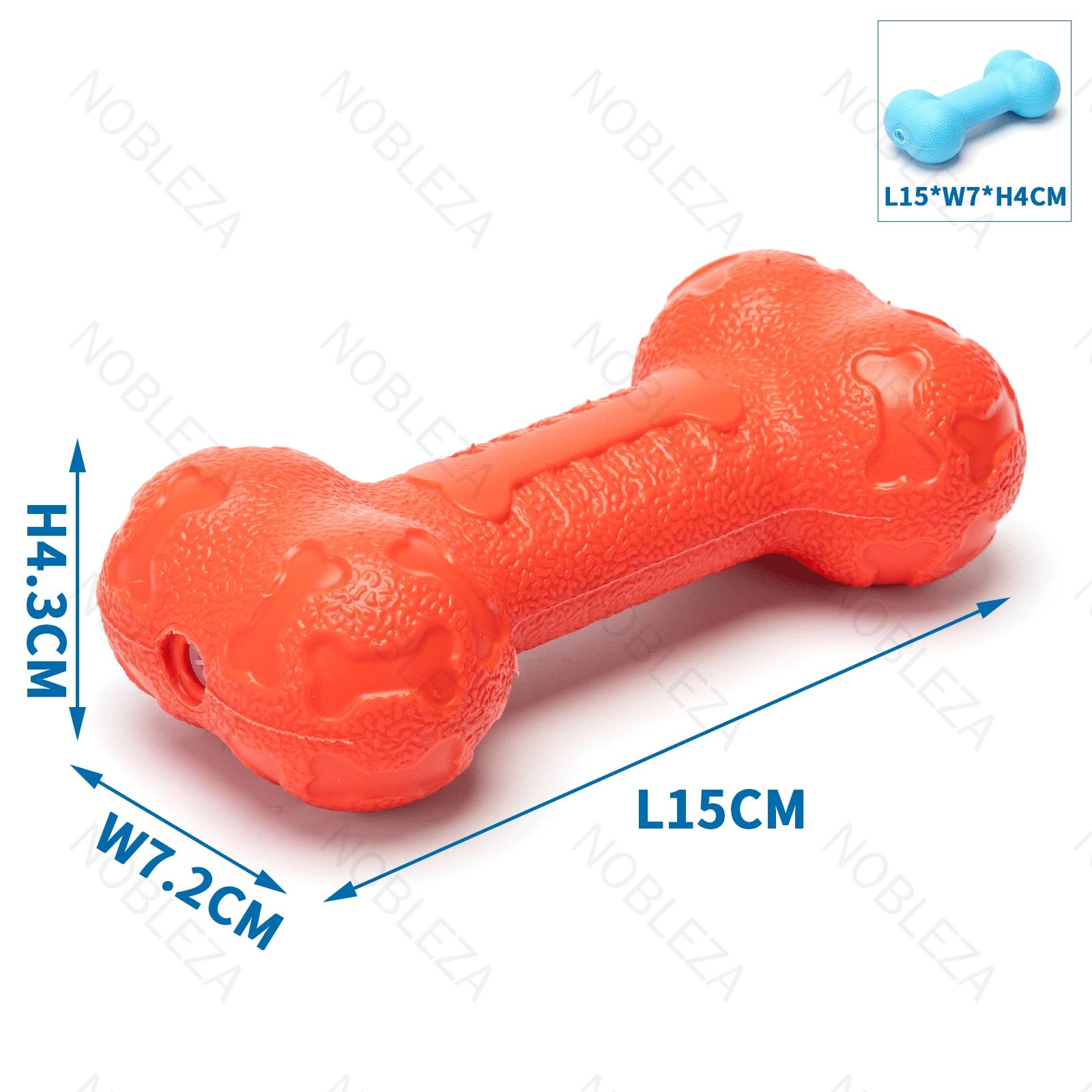 TPR PET TOY L15*W7*H4CM/
L15*W7.2*H4.3CM  BLUE/RED