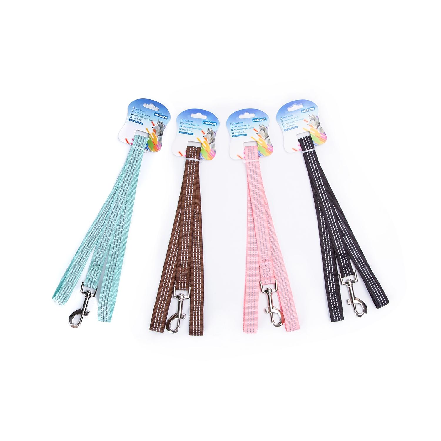 Imitation nylon reflective dog leash