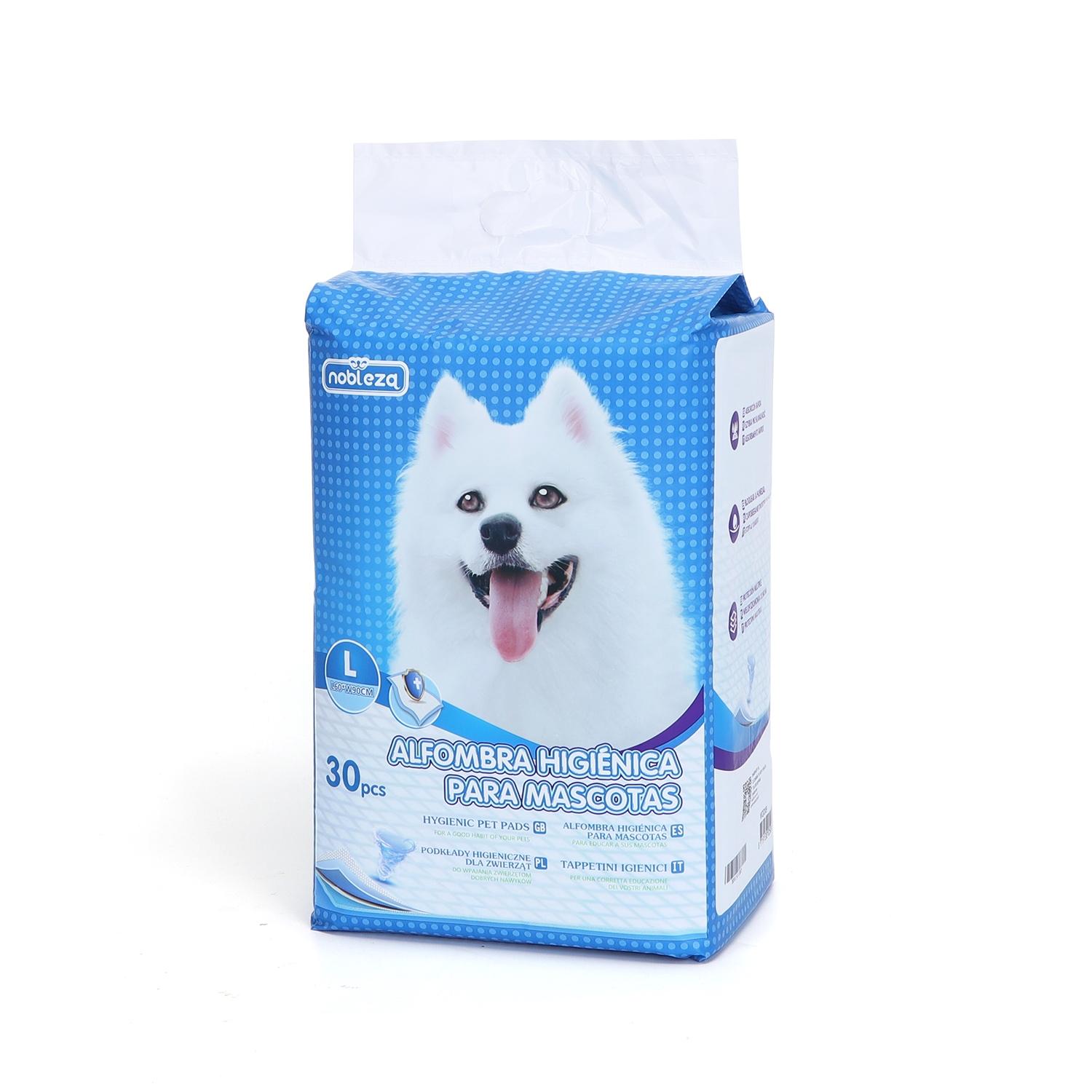 PET PAD L60*W90CM WHITE&BLUE 30PCS/BAG（OFFLINE）