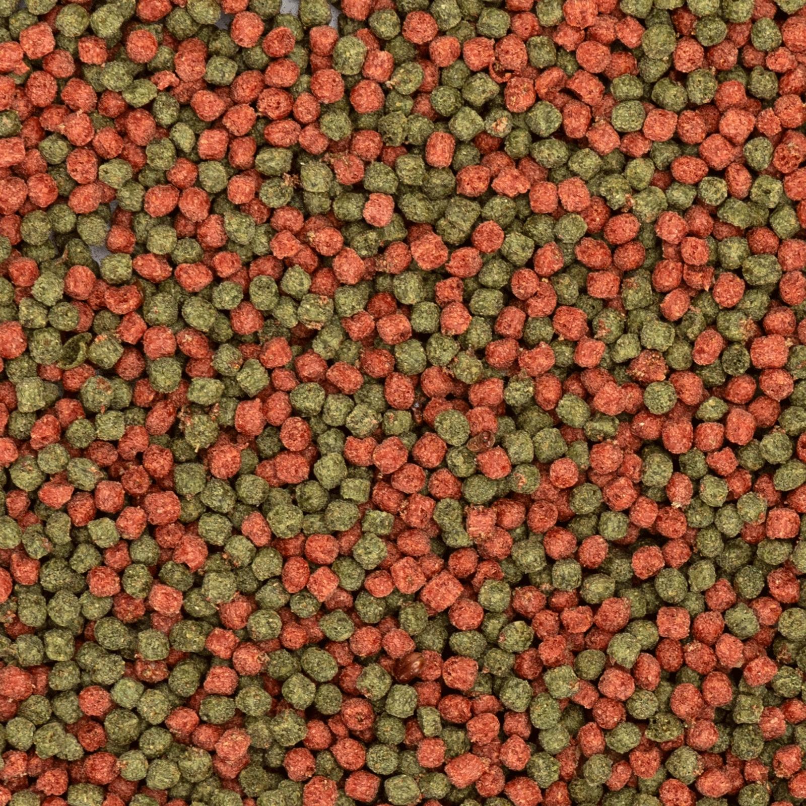 Goldfish food pellets