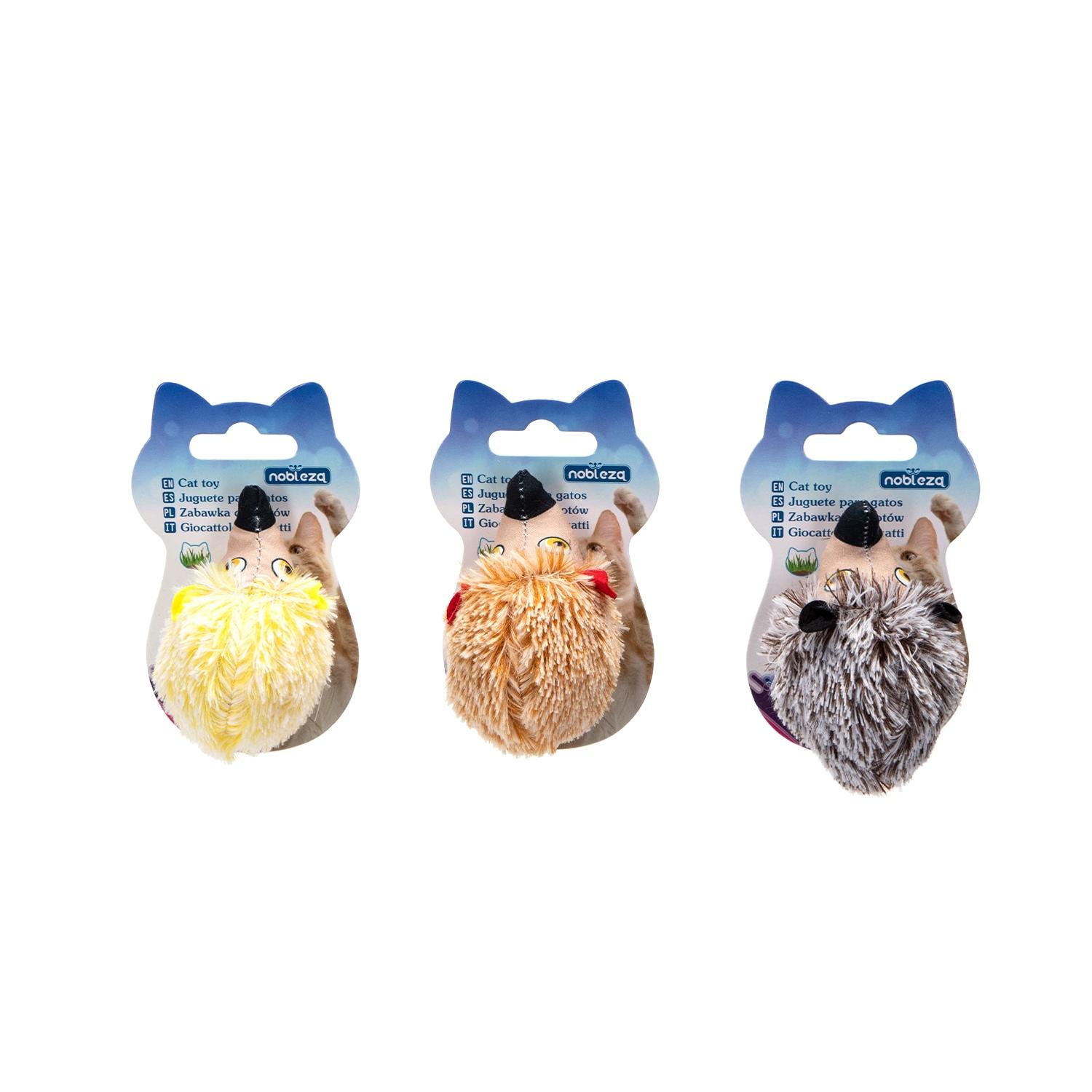 Mouse-Shaped Cat Toy with Bell