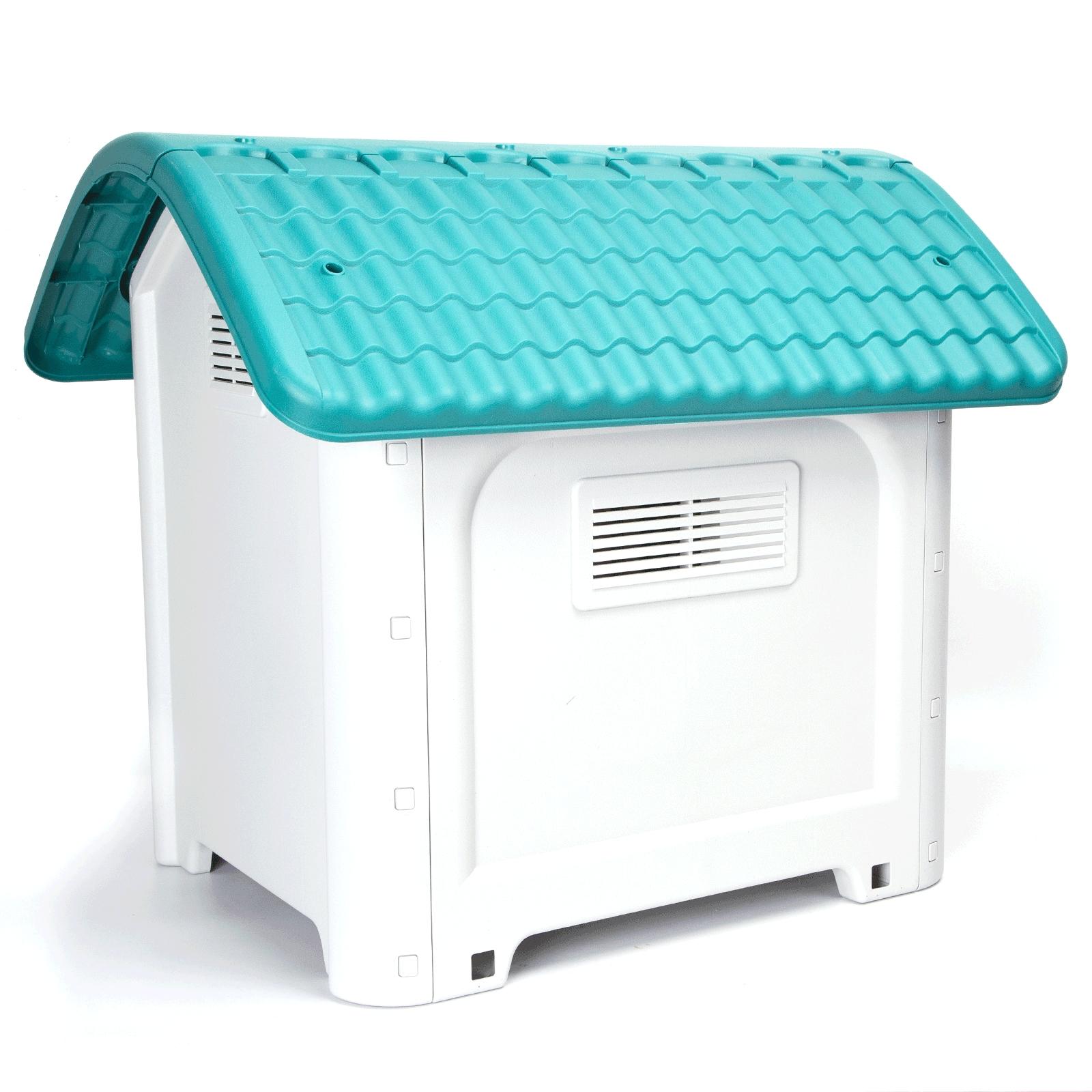 DOG VILLA  L72.6*W61*H63CM GREEN