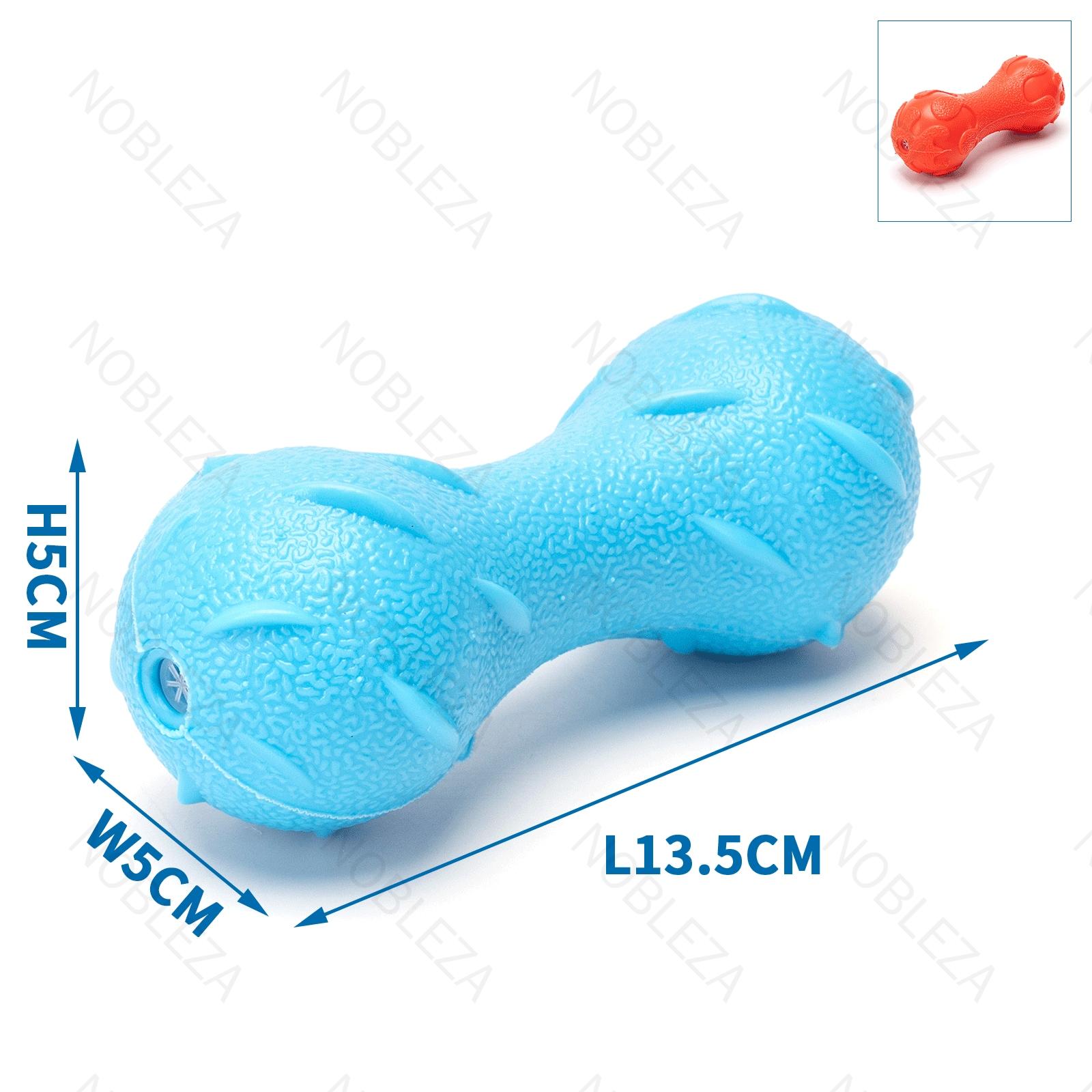 TPR PET TOY L13.5*W5*H5CM  BLUE/RED