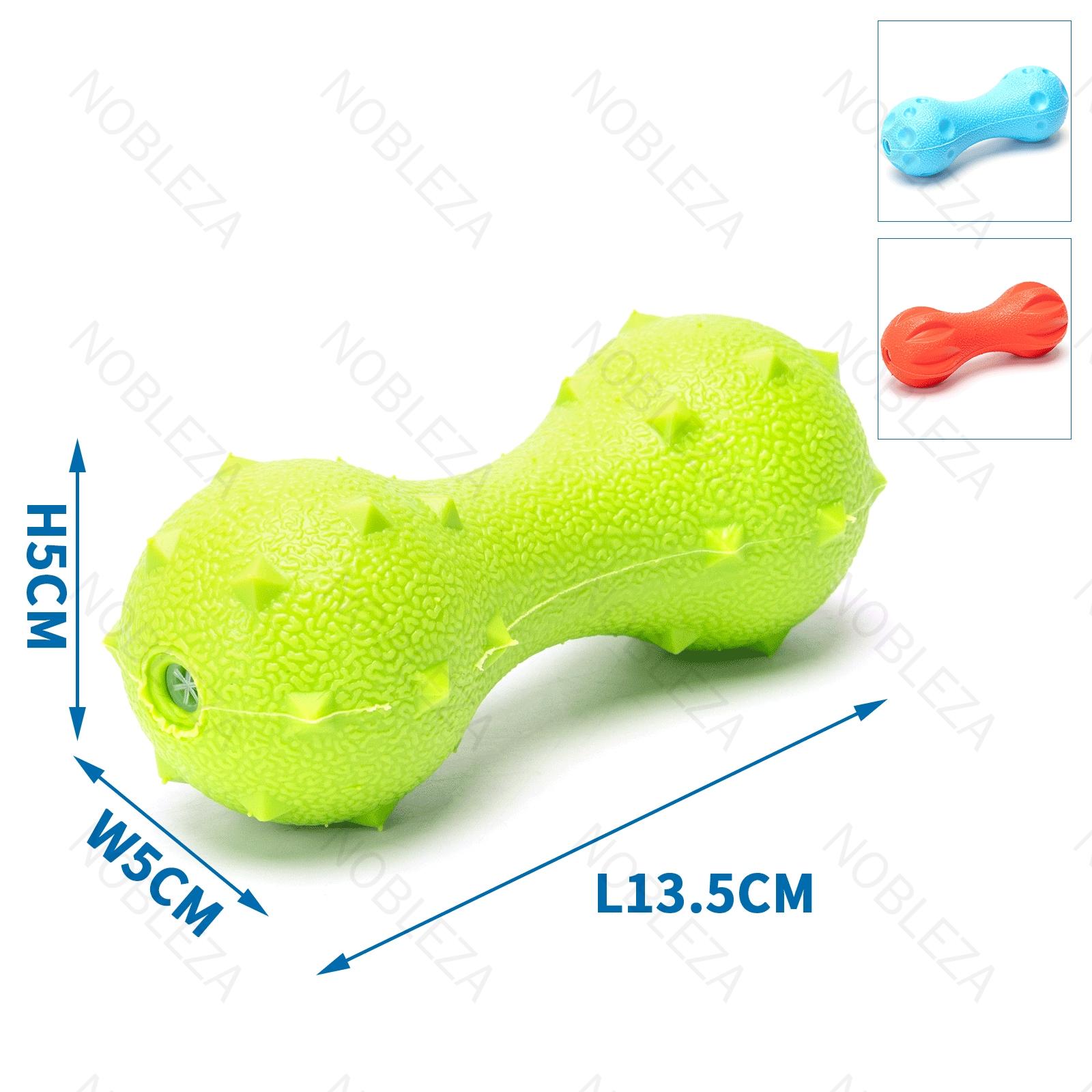 TPR PET TOY L13.5*W5*H5CM  GREEN/BLUE/RED