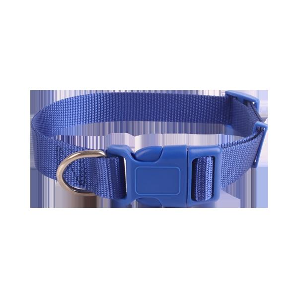 PLAIN IMITATION NYLON DOG COLLAR W1.0*L20-30CM ORANGE/BLACK/BLUE/GREEN