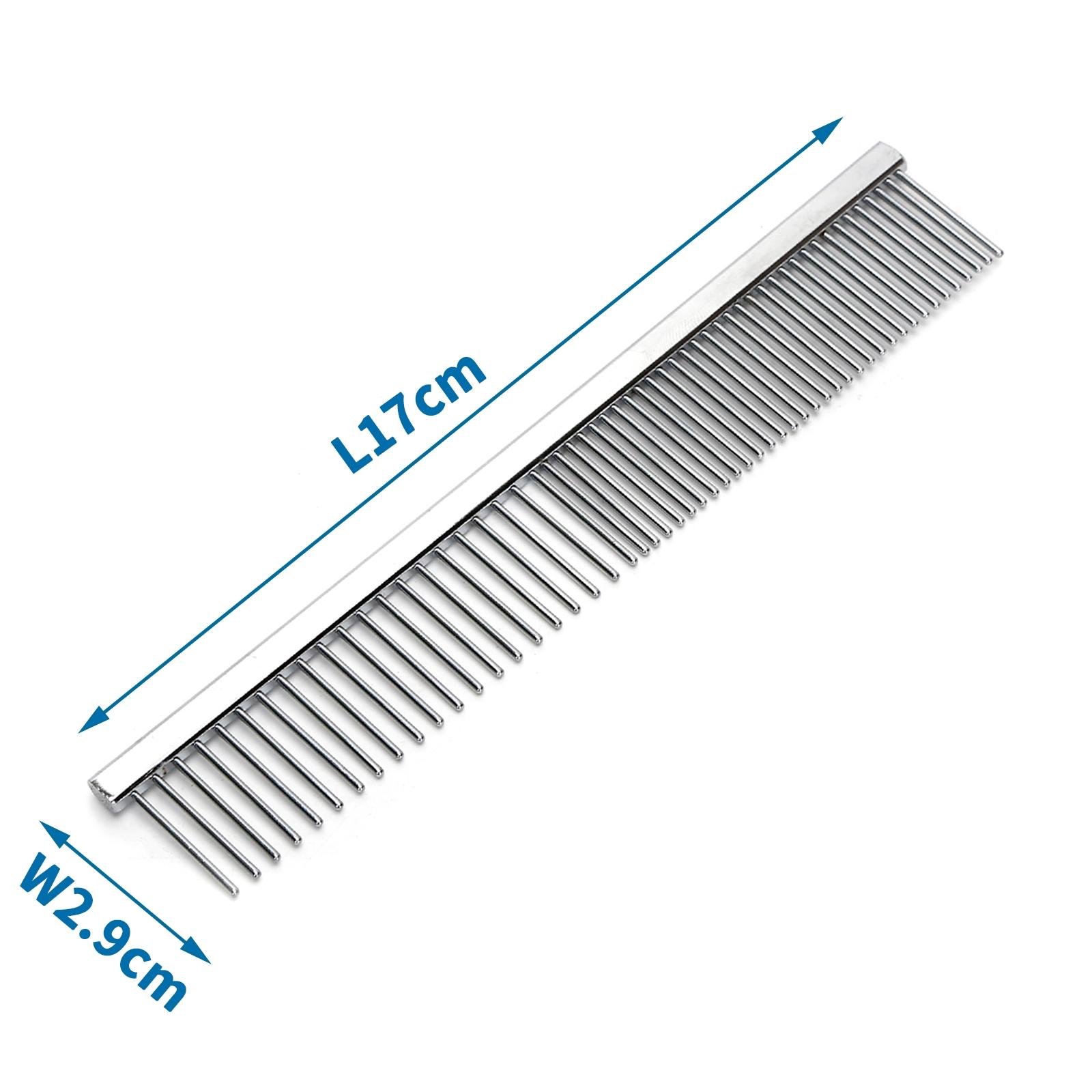 Dual use pet steel comb