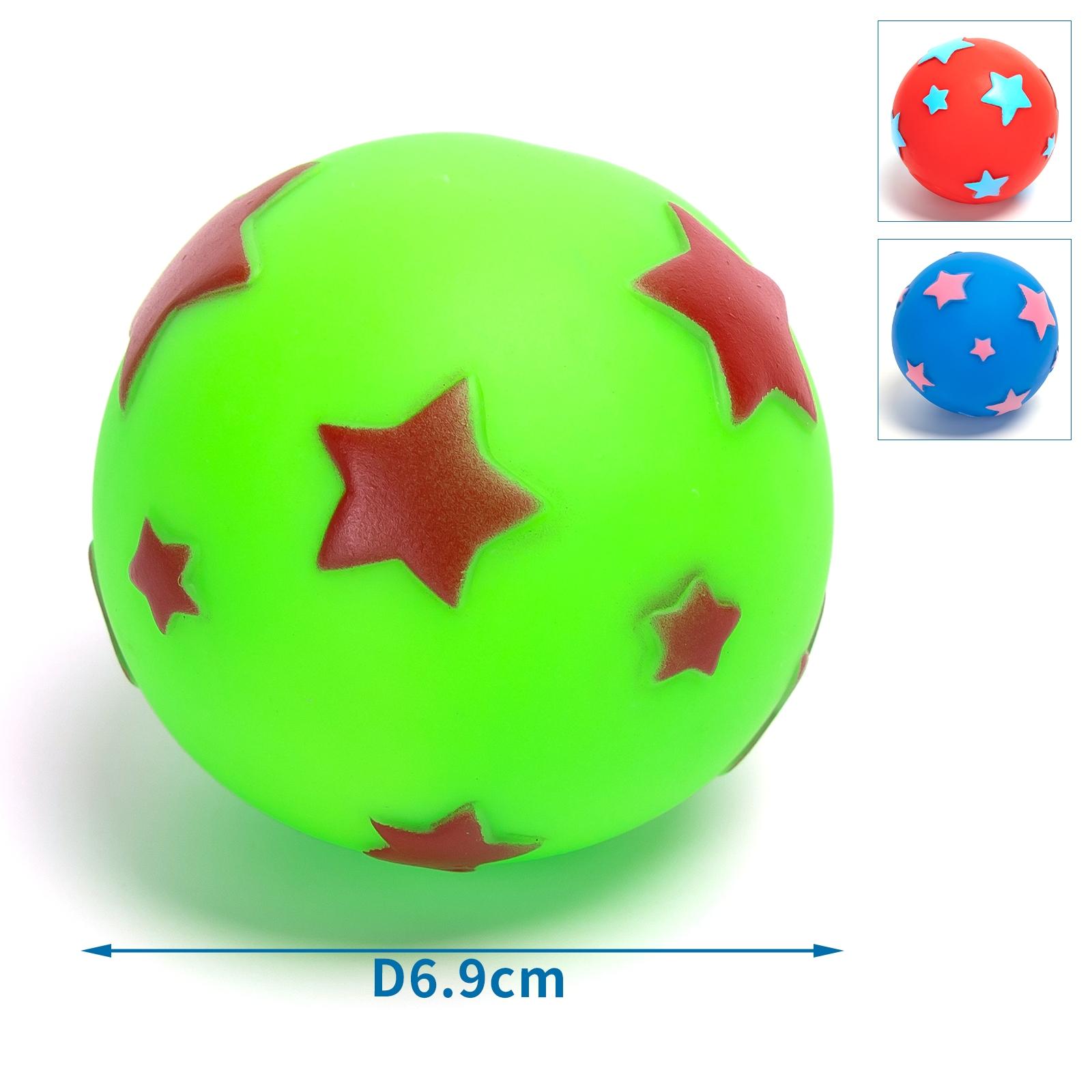 Ball-shaped dog toy