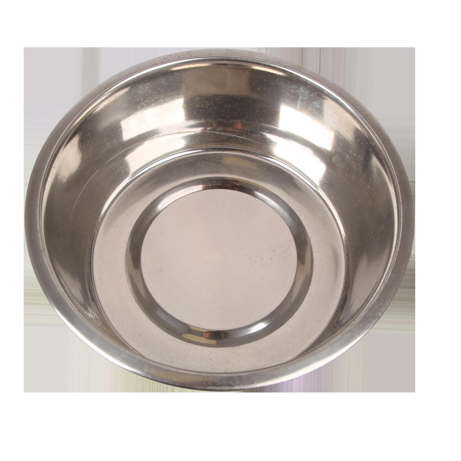 Classic stainless steel pet bowl