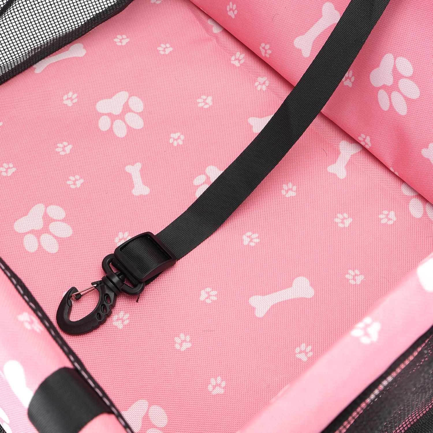 PET CAR BAG PINK（L40*W35*H45CM）PINK