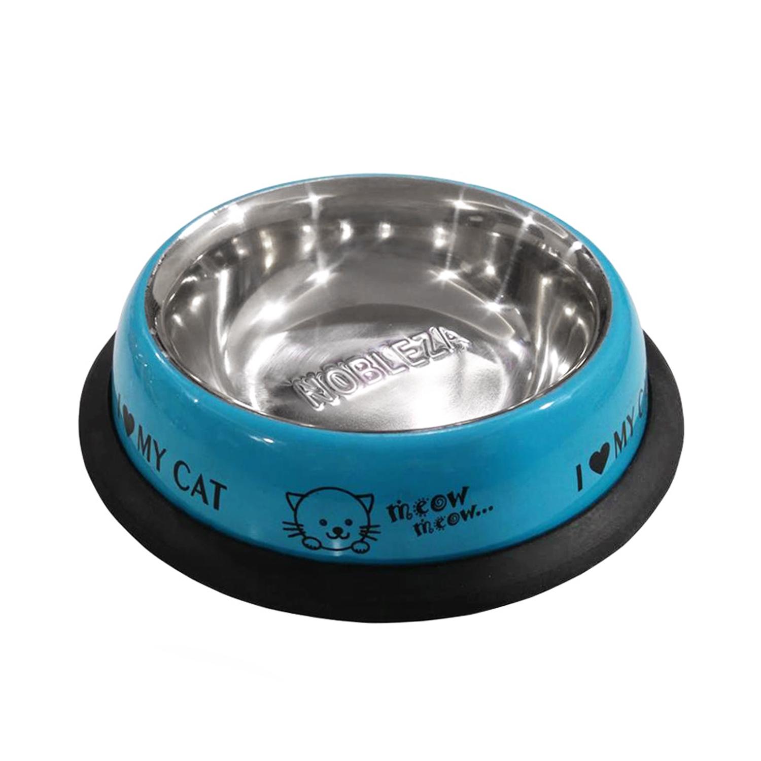 Anti-slip plain pet bowl