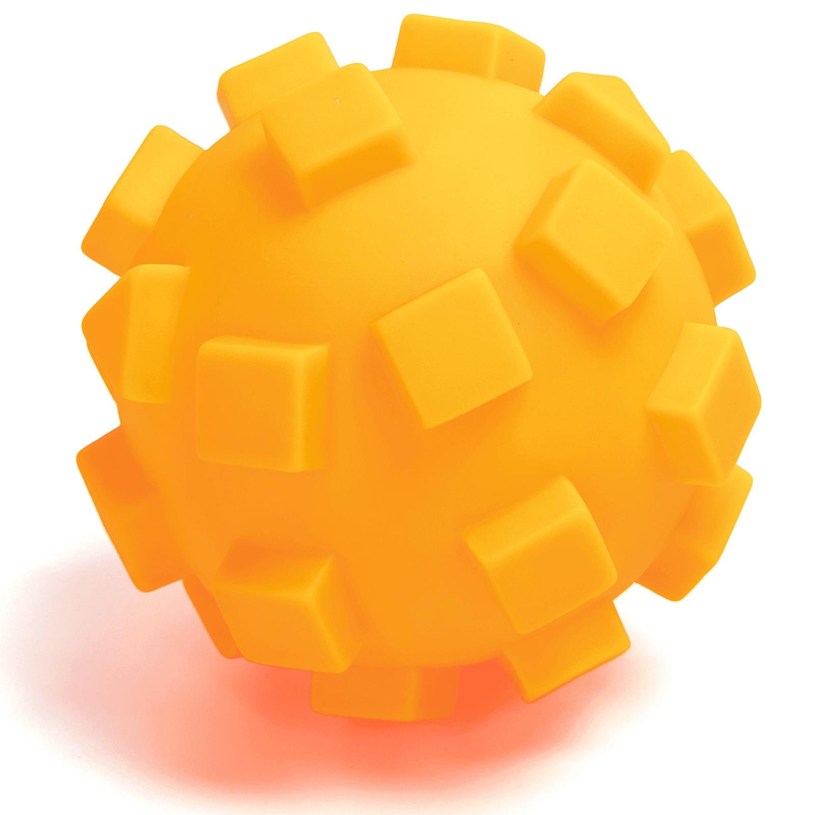 Ball-shaped dog toy