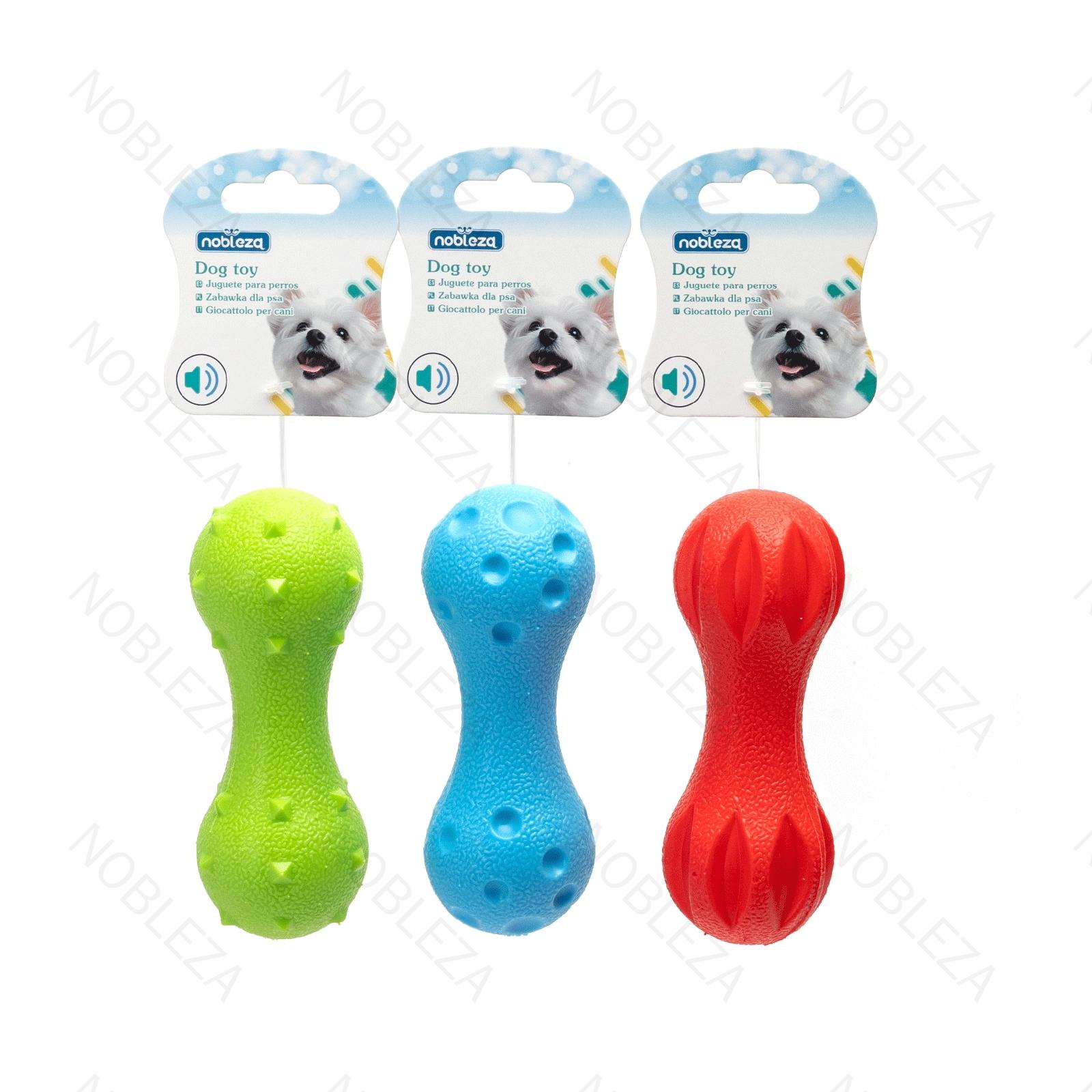 TPR PET TOY L13.5*W5*H5CM  GREEN/BLUE/RED